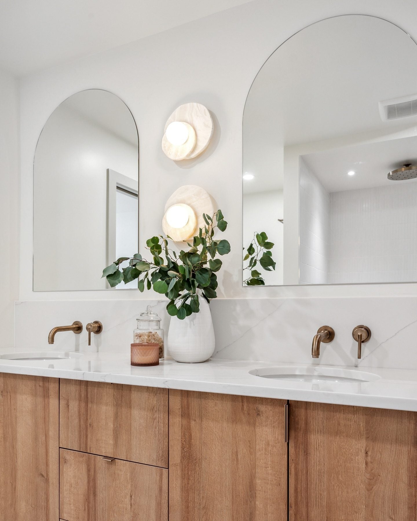 Astr Modern Minimalist Unique Stone Glass Wall Lamp - Letslighting