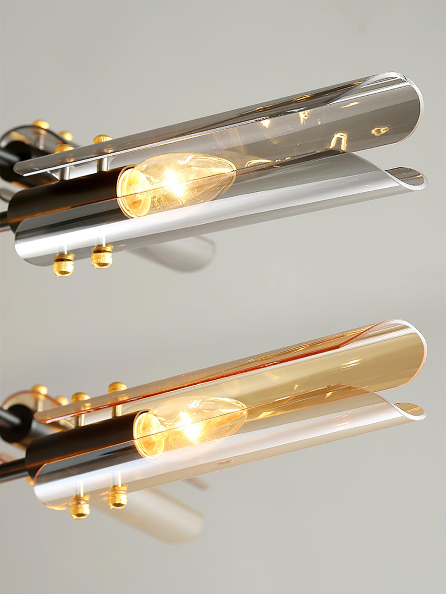 Lustra Chandelier Double 6-Light Modern - Letslighting