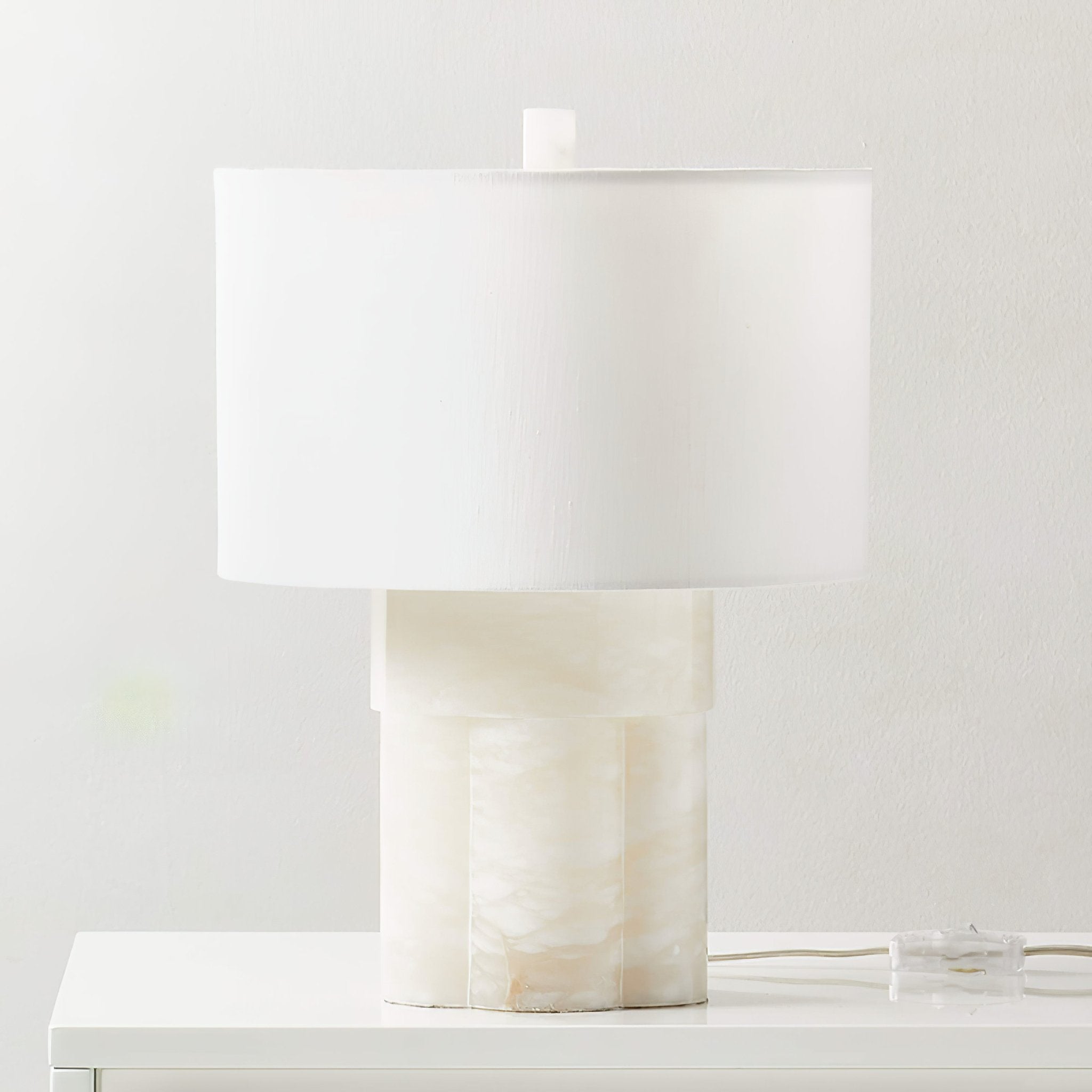 Selene Modern Alabaster Table Lamp - Letslighting