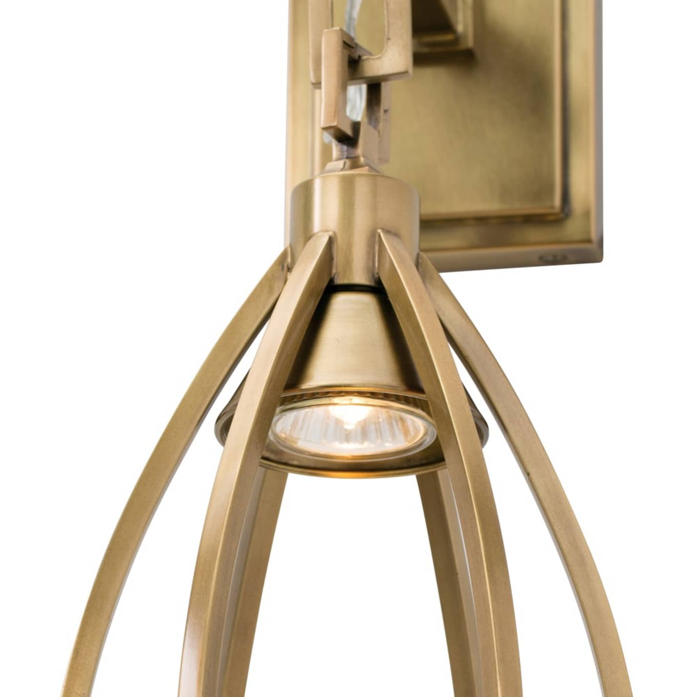 Gloruvys Modern Minimalist Brass Crystal Wall Lamp - Letslighting