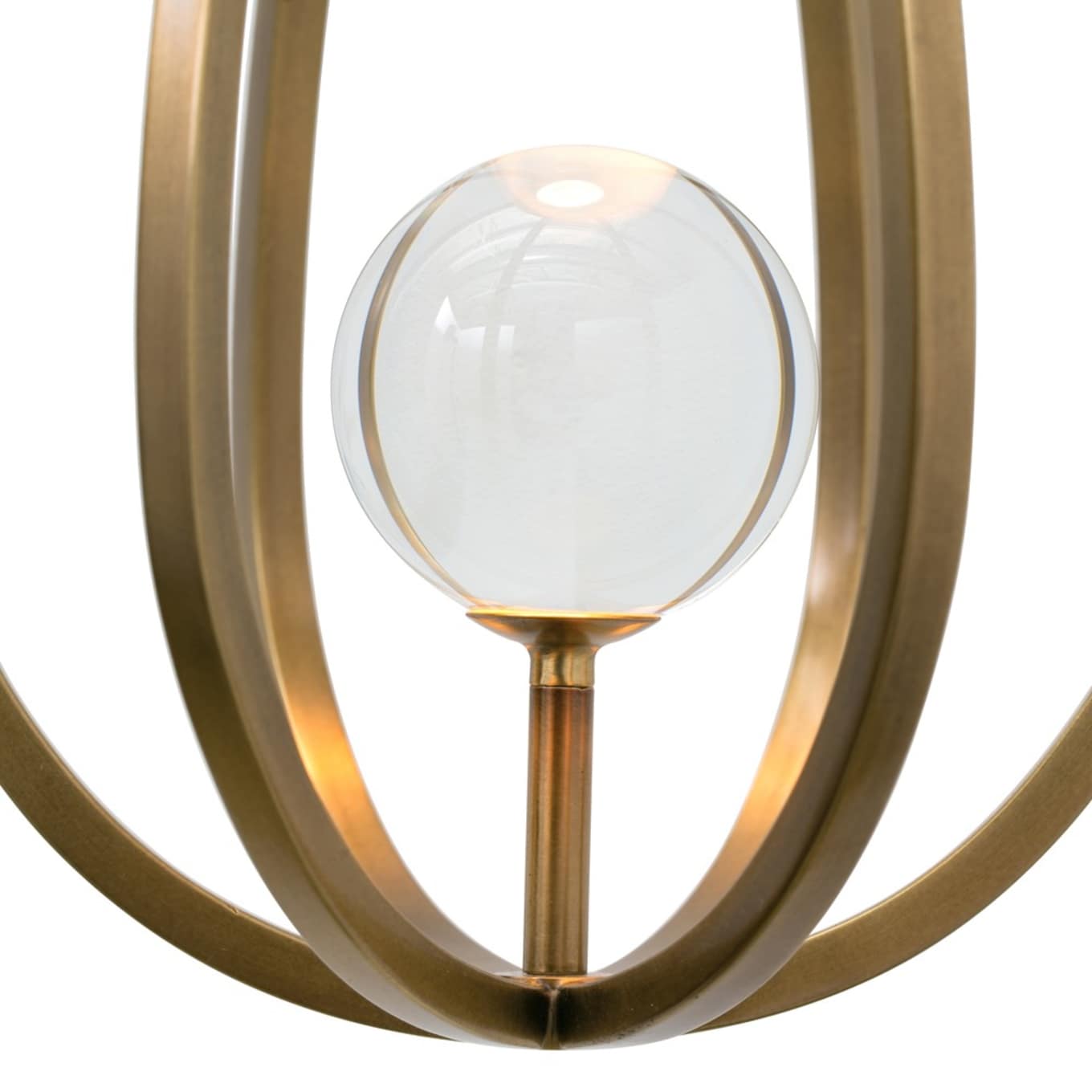 Gloruvys Modern Minimalist Brass Crystal Wall Lamp - Letslighting