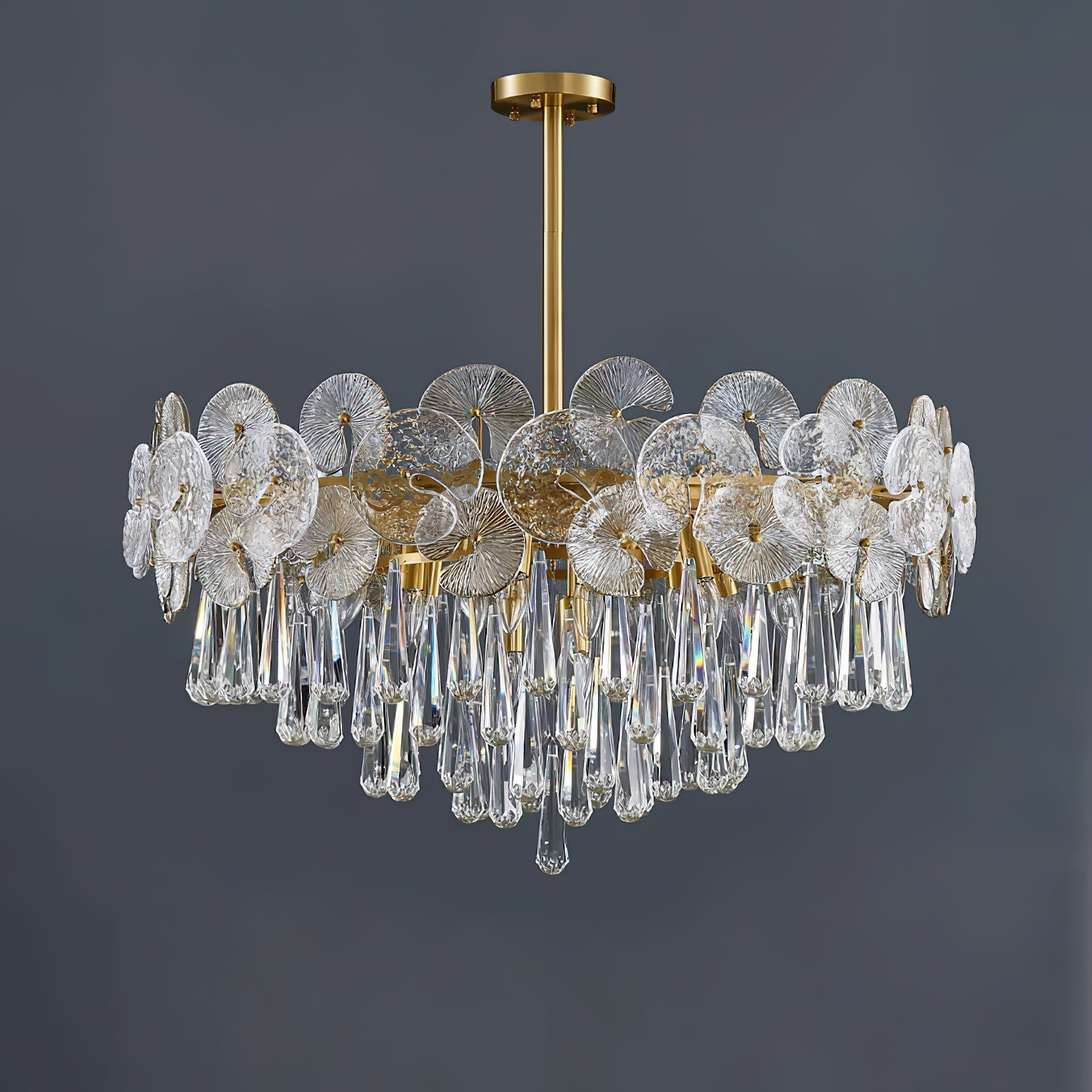 Caeluvyo Luxury Elegance Crystal Chandelier - Letslighting