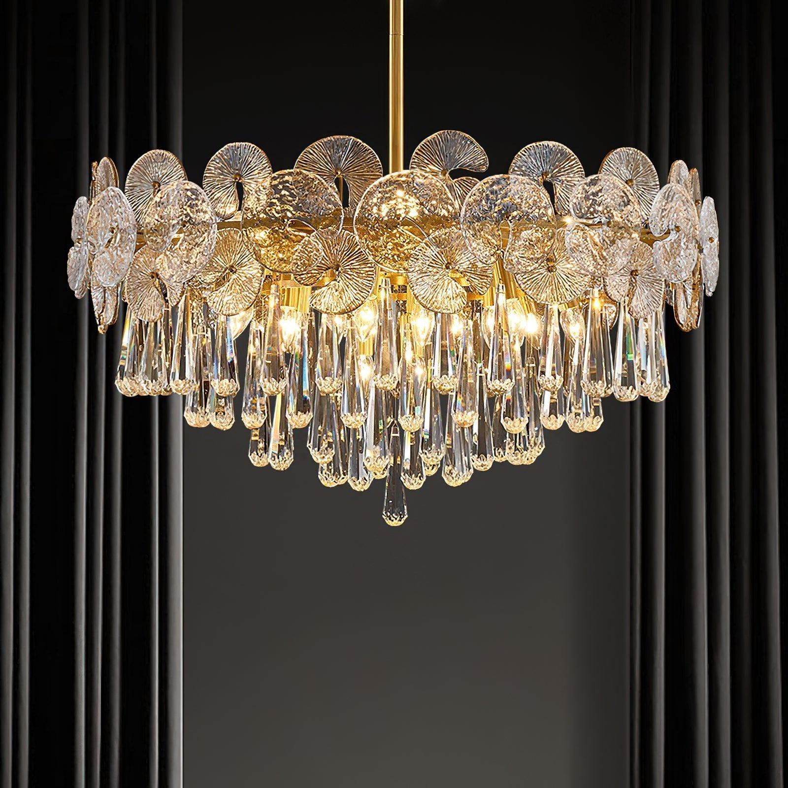 Caeluvyo Luxury Elegance Crystal Chandelier - Letslighting