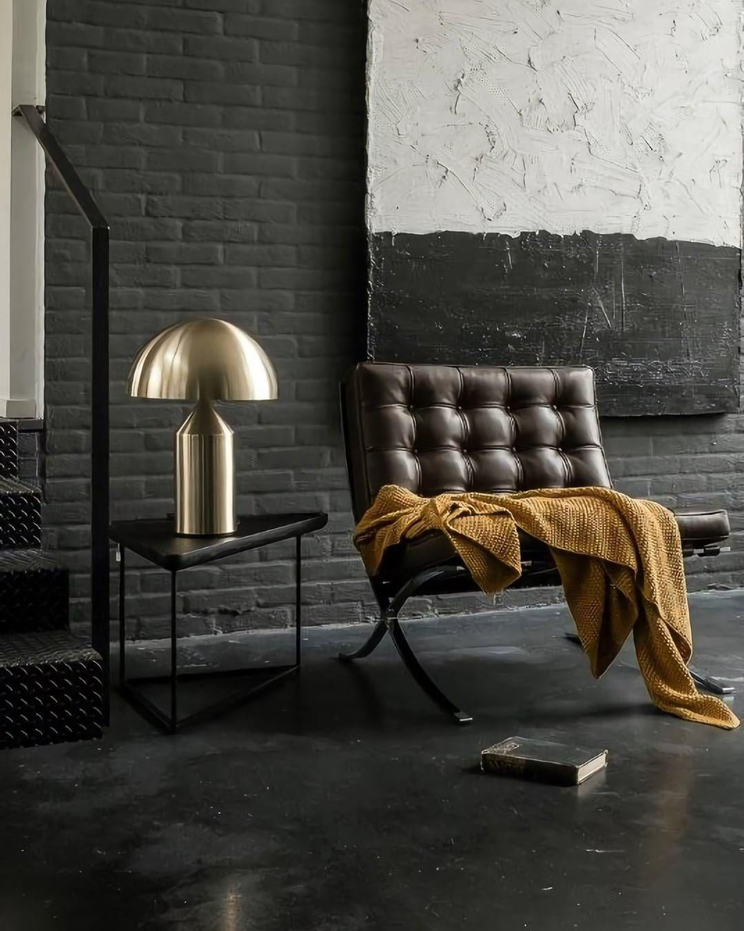 Rivena Industrial Minimalist Table Lamp - Letslighting