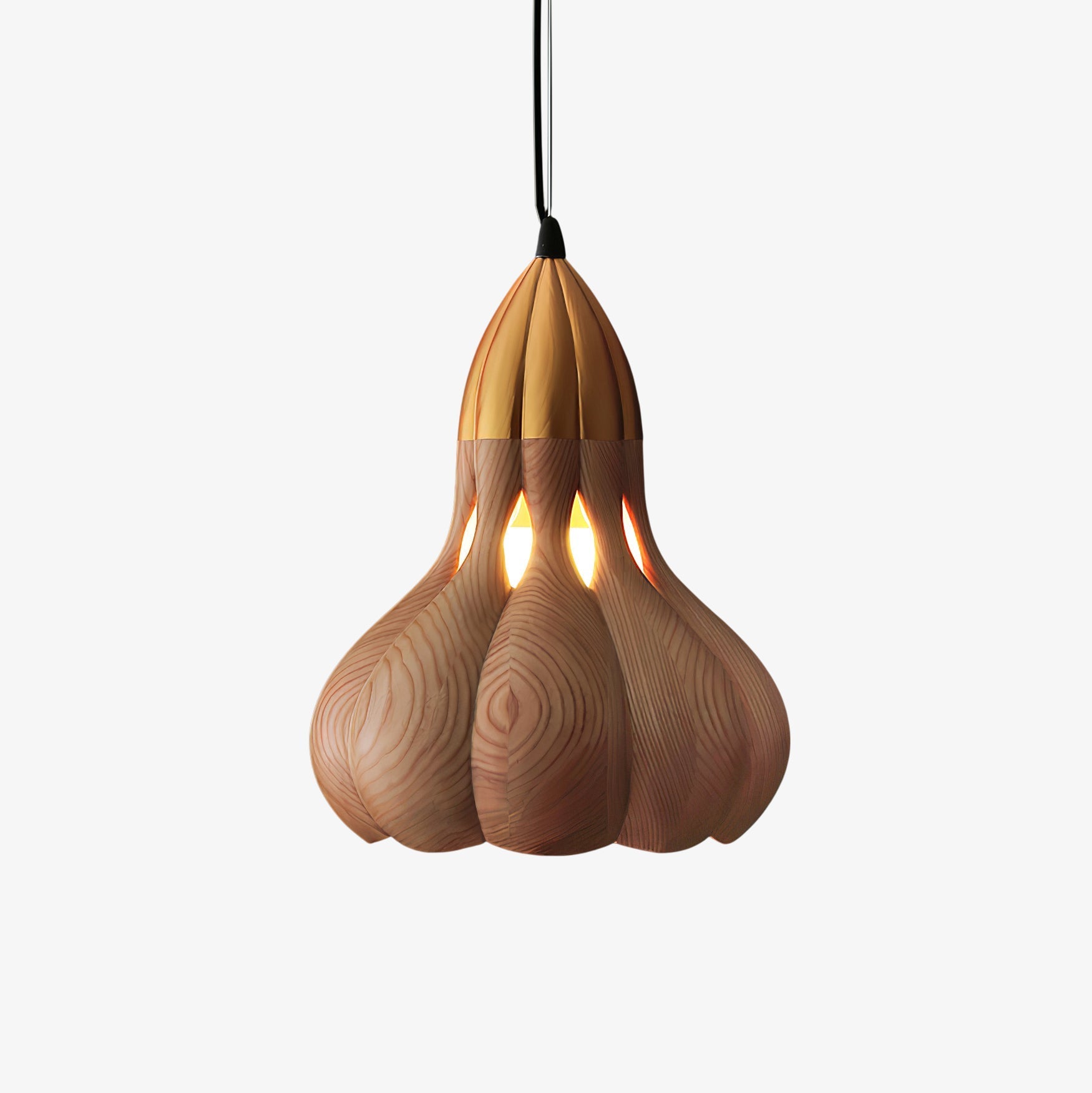 Arraeion Individual Creativity Wood Pendant Lamp - Letslighting