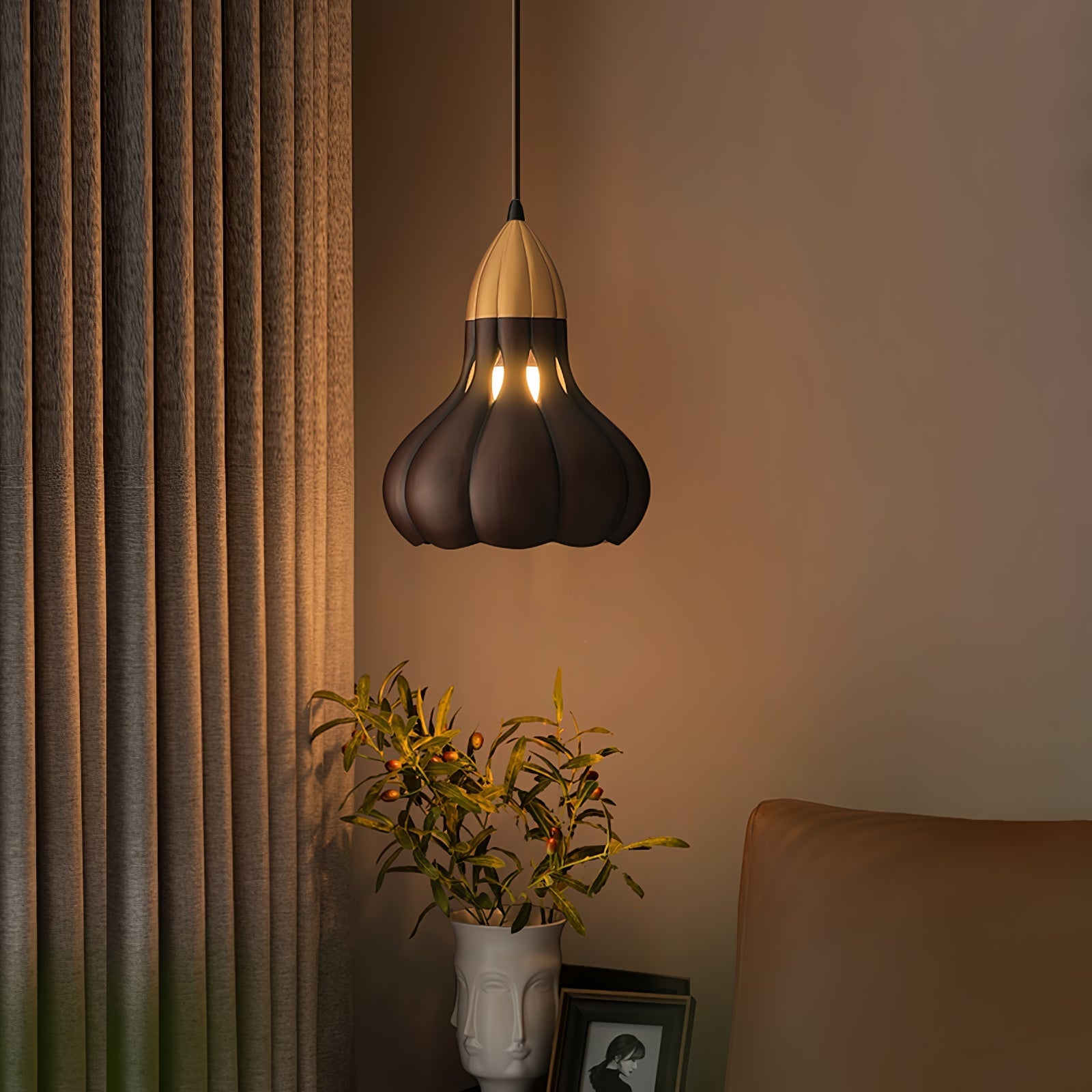 Arraeion Individual Creativity Wood Pendant Lamp - Letslighting