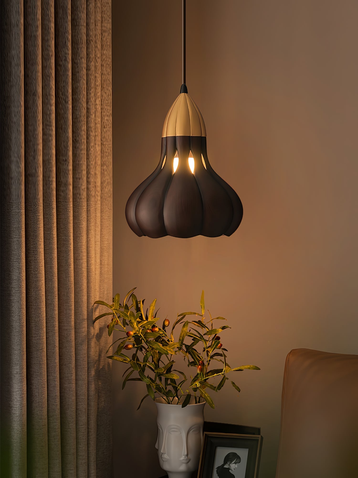Arraeion Individual Creativity Wood Pendant Lamp - Letslighting