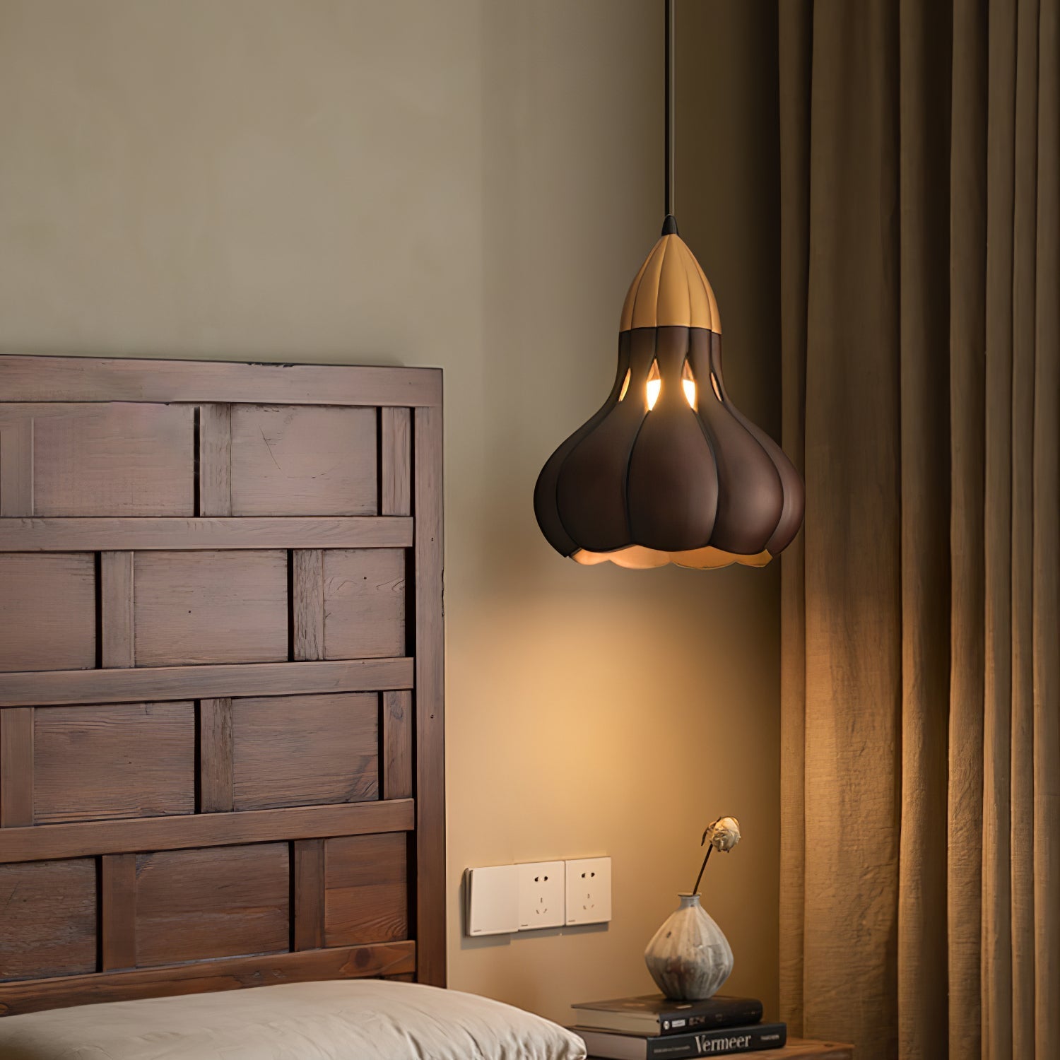 Arraeion Individual Creativity Wood Pendant Lamp - Letslighting