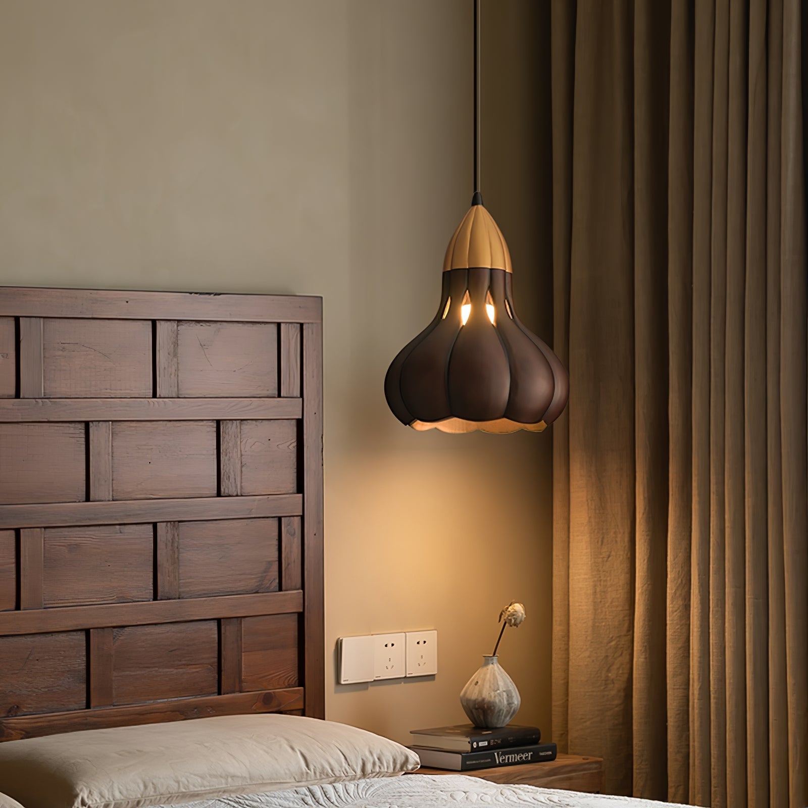 Arraeion Individual Creativity Wood Pendant Lamp - Letslighting