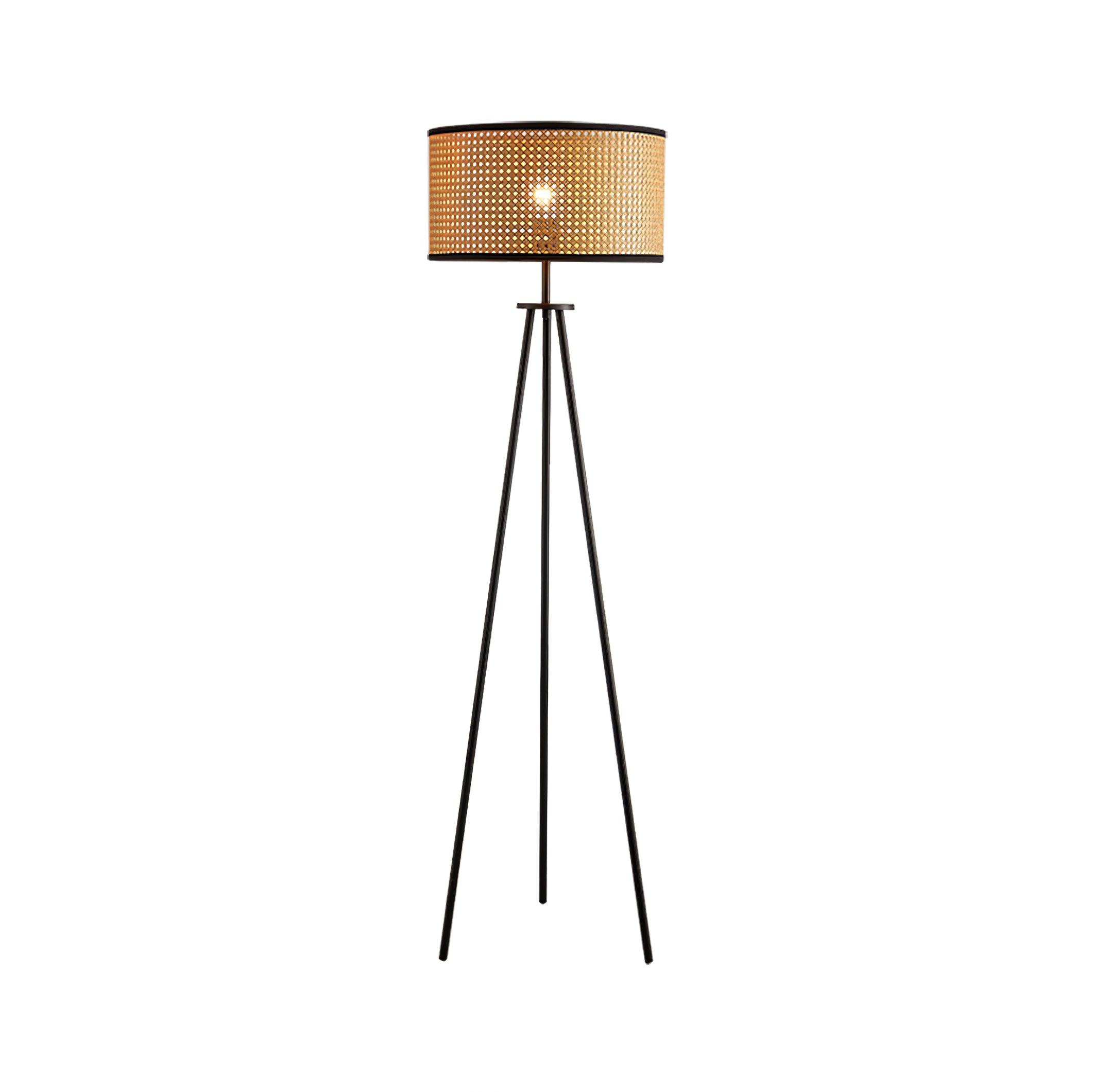 Trio Vintage Bamboo Floor Lamp - Letslighting