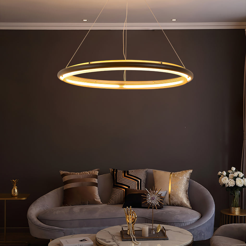 Himinuvyo Modern Minimalist LED Acrylic Chandelier - Letslighting