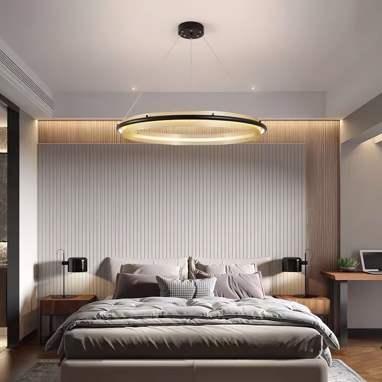 Himinuvyo Modern Minimalist LED Acrylic Chandelier - Letslighting