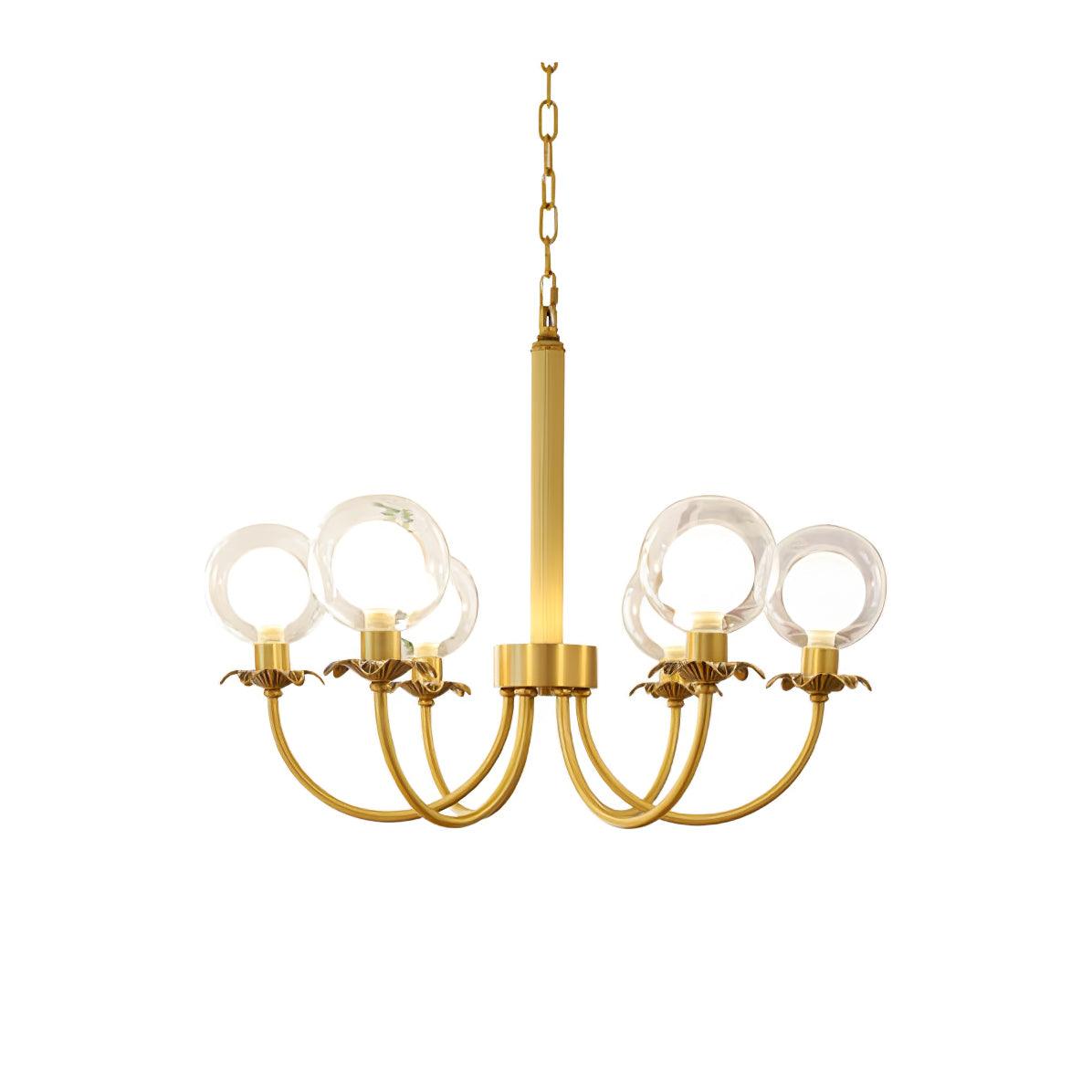 Crown Classic Glass Chandelier - Letslighting