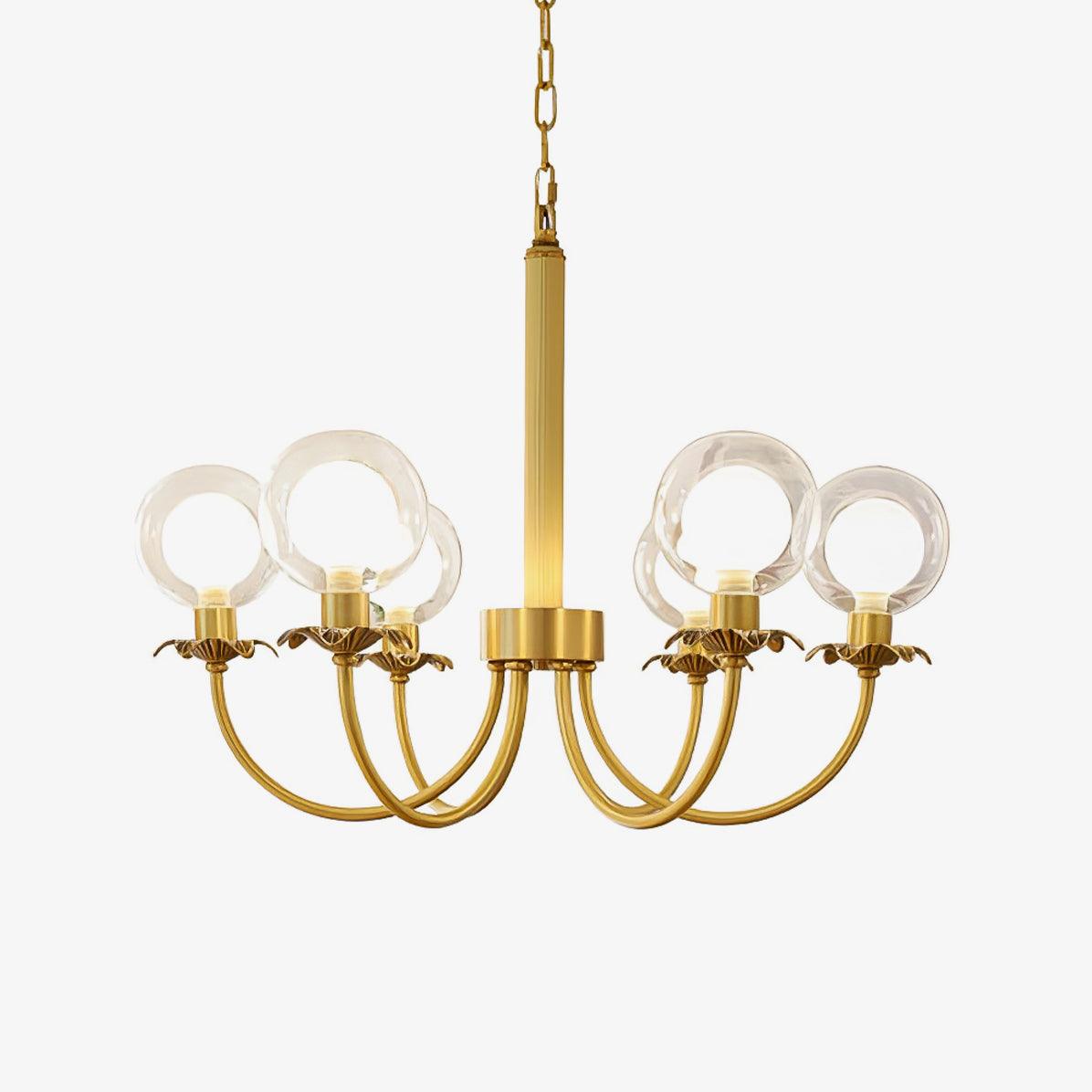 Crown Classic Glass Chandelier - Letslighting