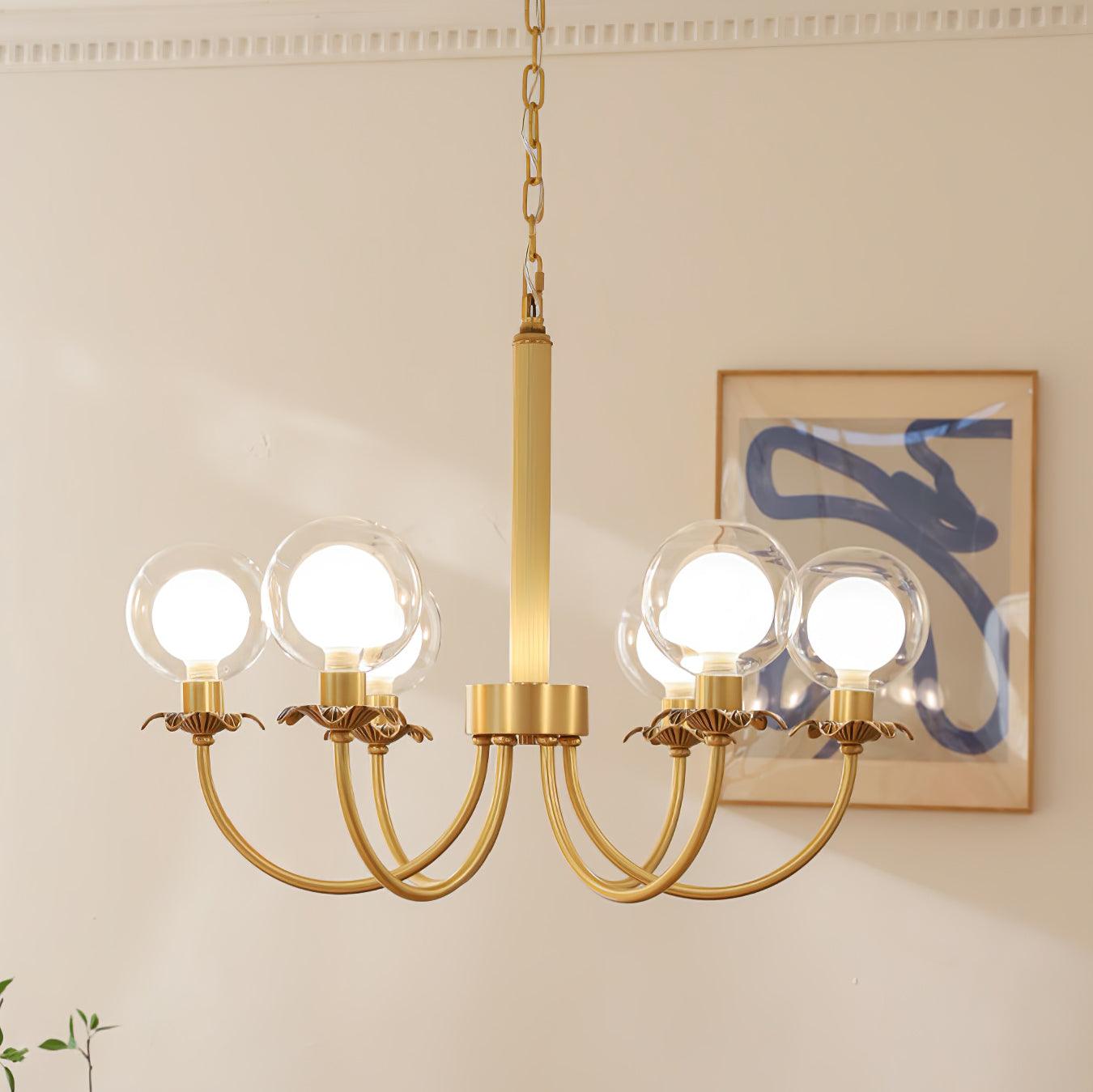Crown Classic Glass Chandelier - Letslighting