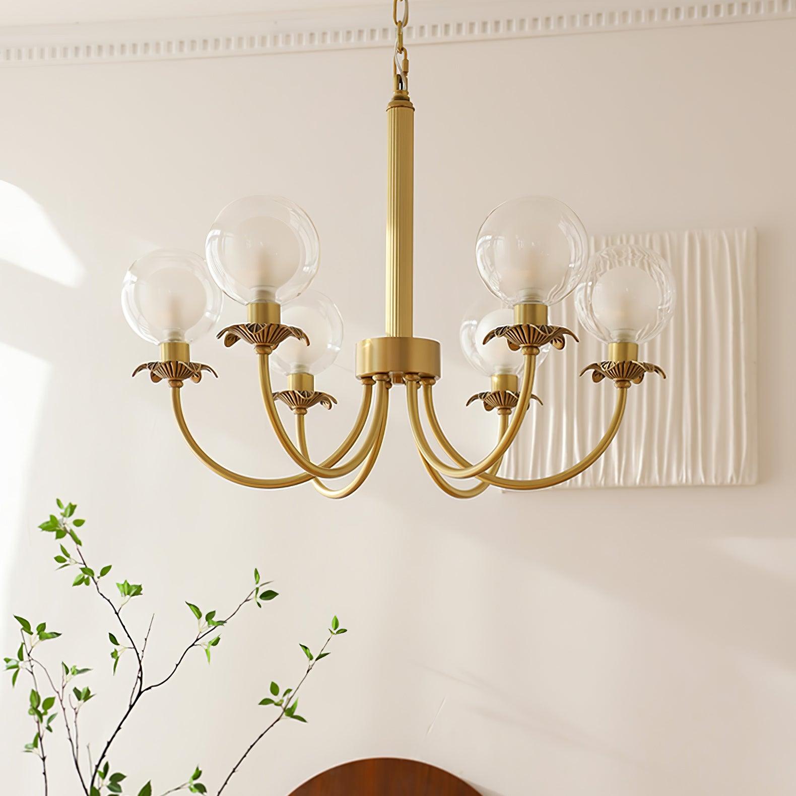 Crown Classic Glass Chandelier - Letslighting