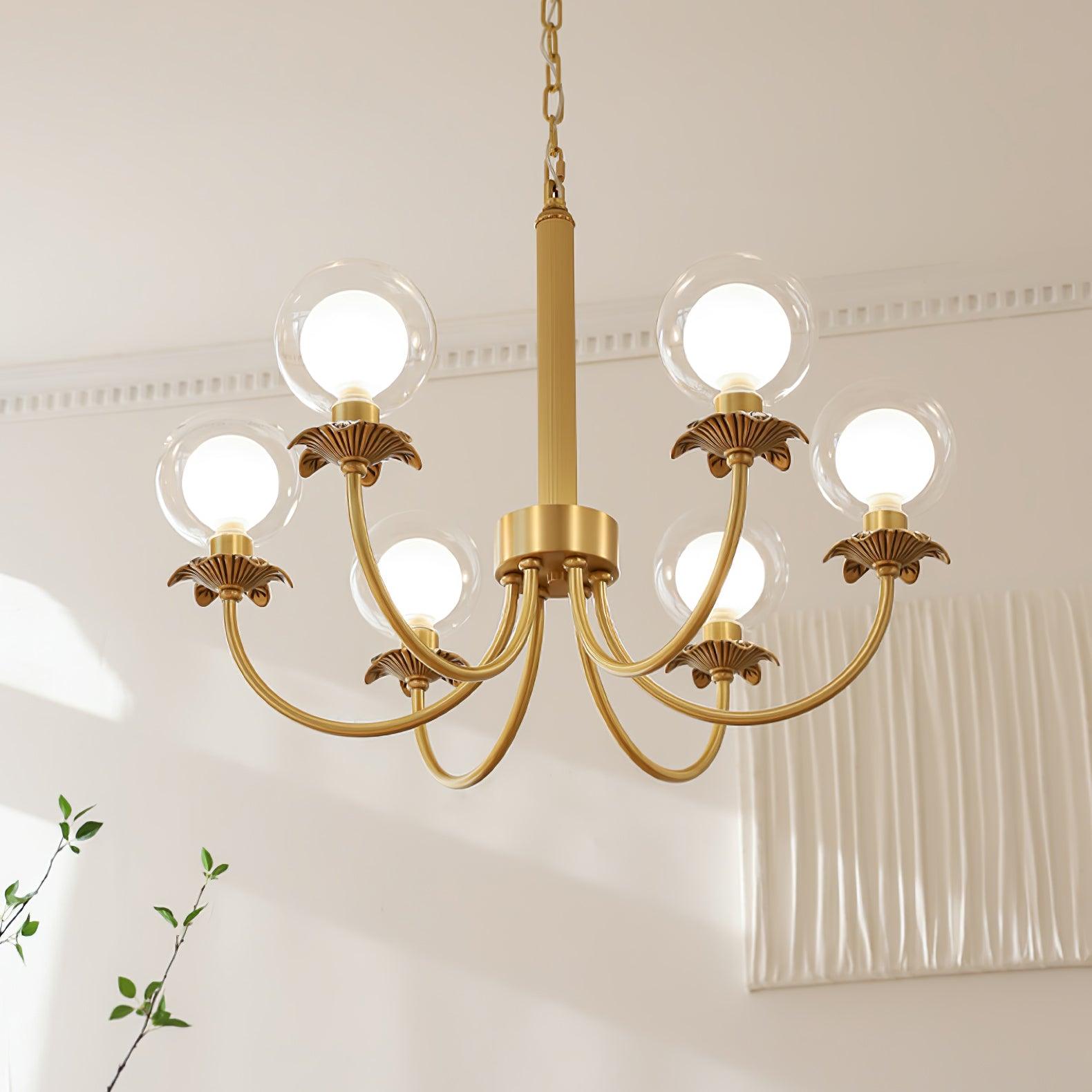 Crown Classic Glass Chandelier - Letslighting