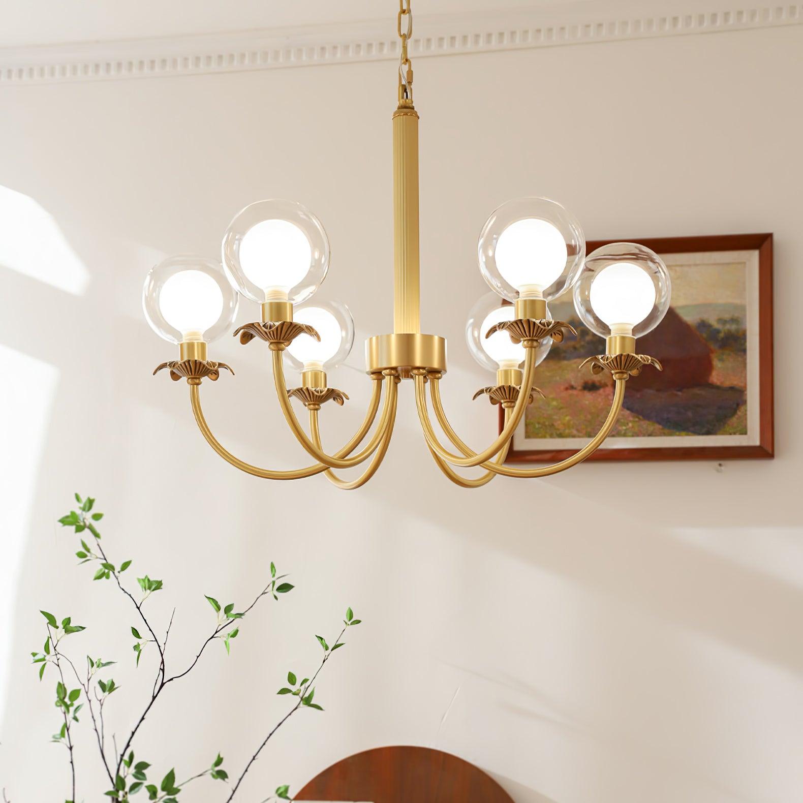 Crown Classic Glass Chandelier - Letslighting