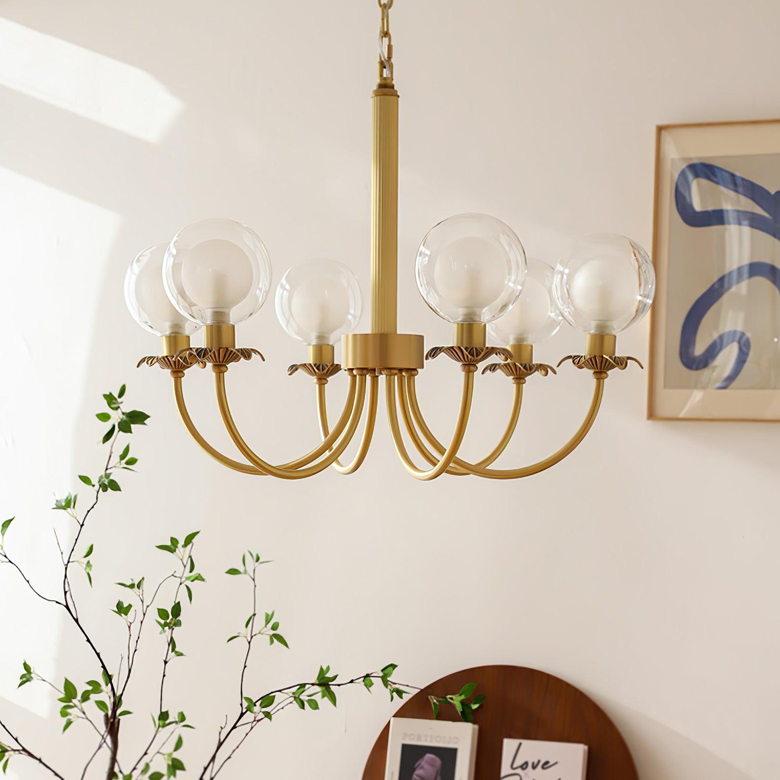 Crown Classic Glass Chandelier - Letslighting