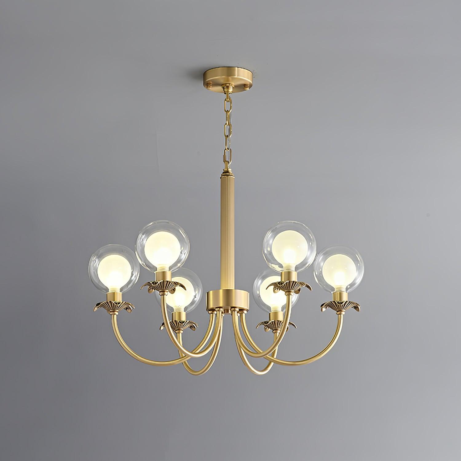 Crown Classic Glass Chandelier - Letslighting