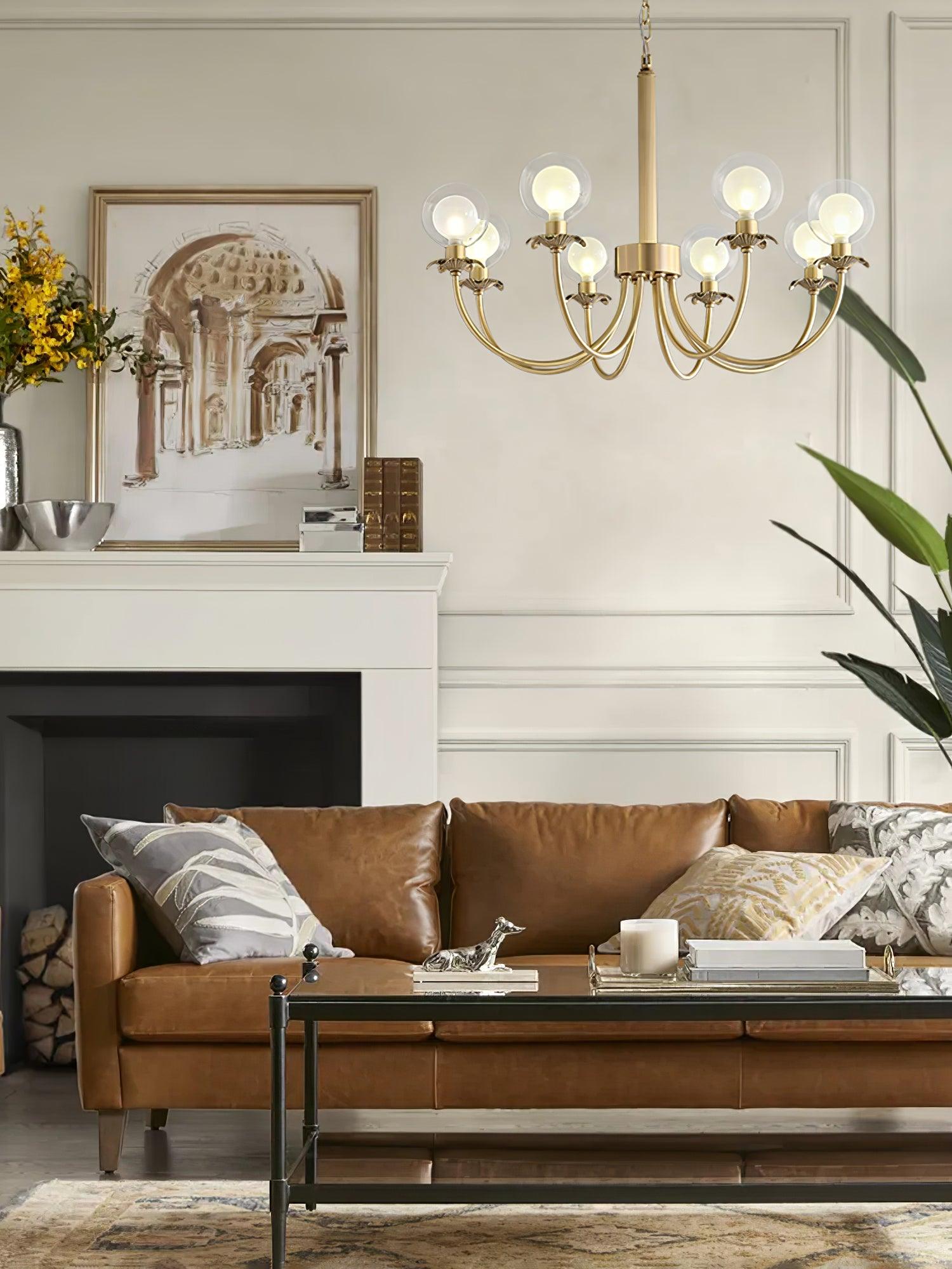 Crown Classic Glass Chandelier - Letslighting