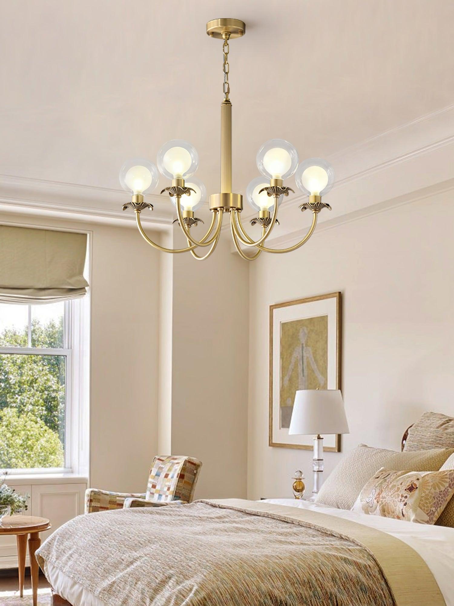 Crown Classic Glass Chandelier - Letslighting