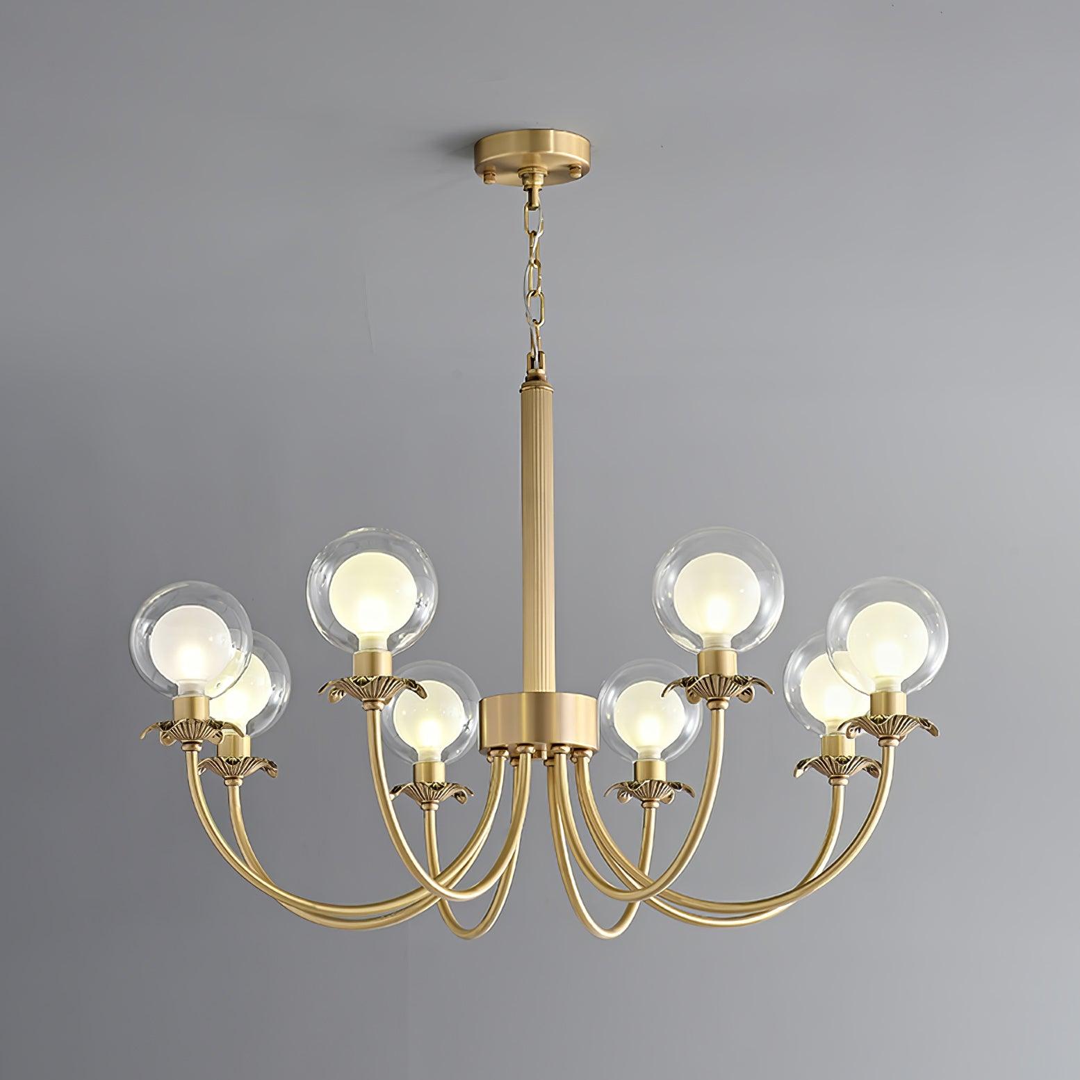 Crown Classic Glass Chandelier - Letslighting