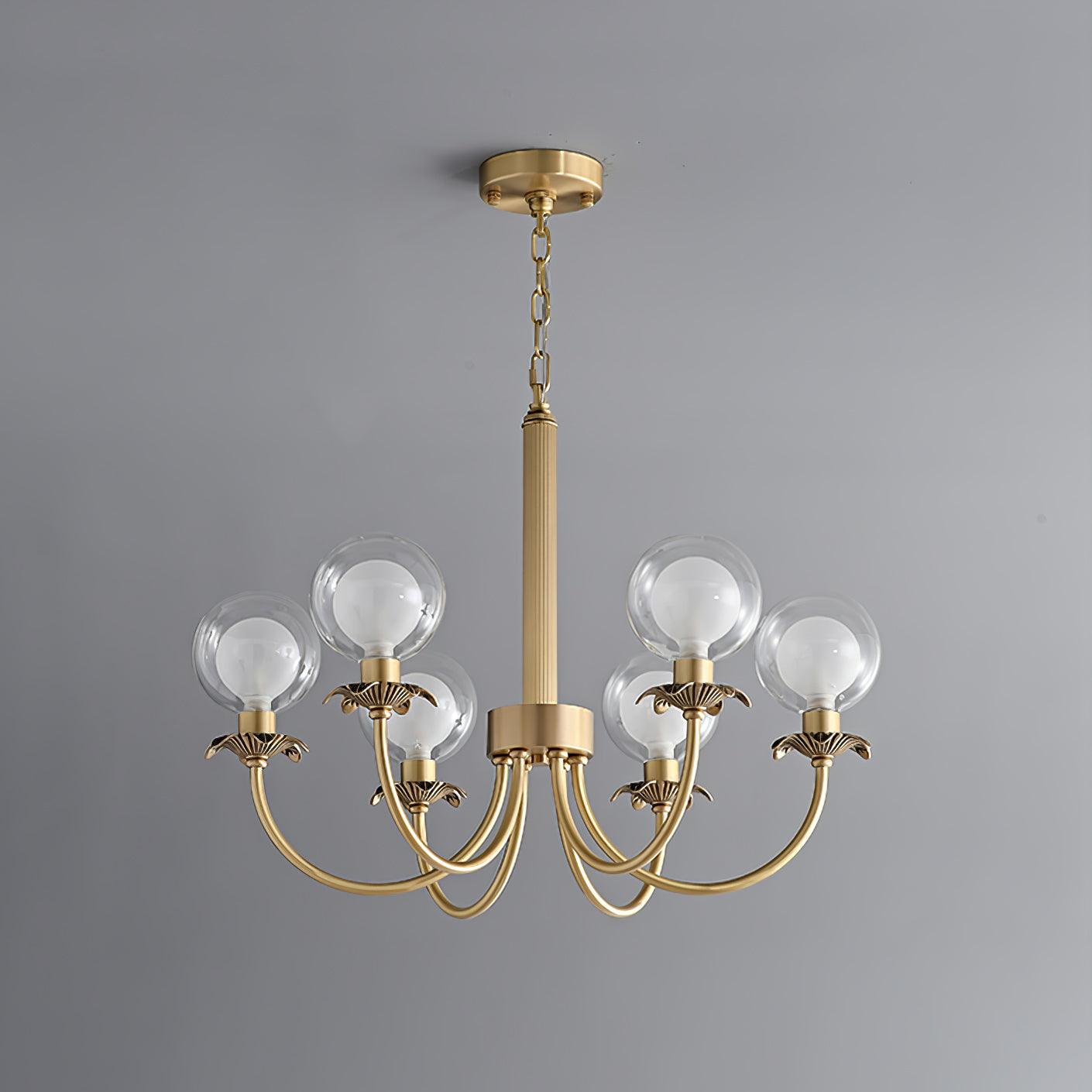 Crown Classic Glass Chandelier - Letslighting