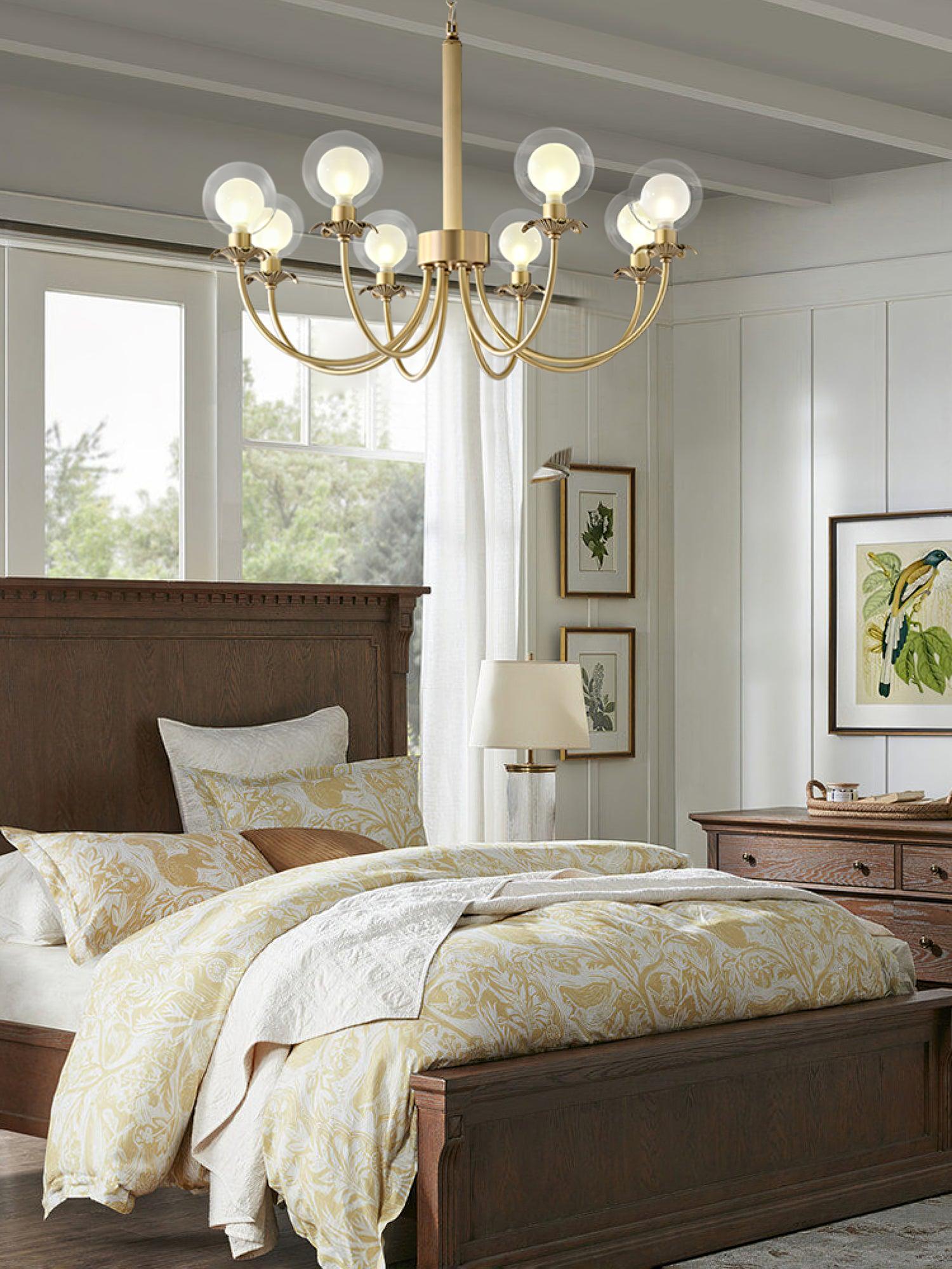 Crown Classic Glass Chandelier - Letslighting