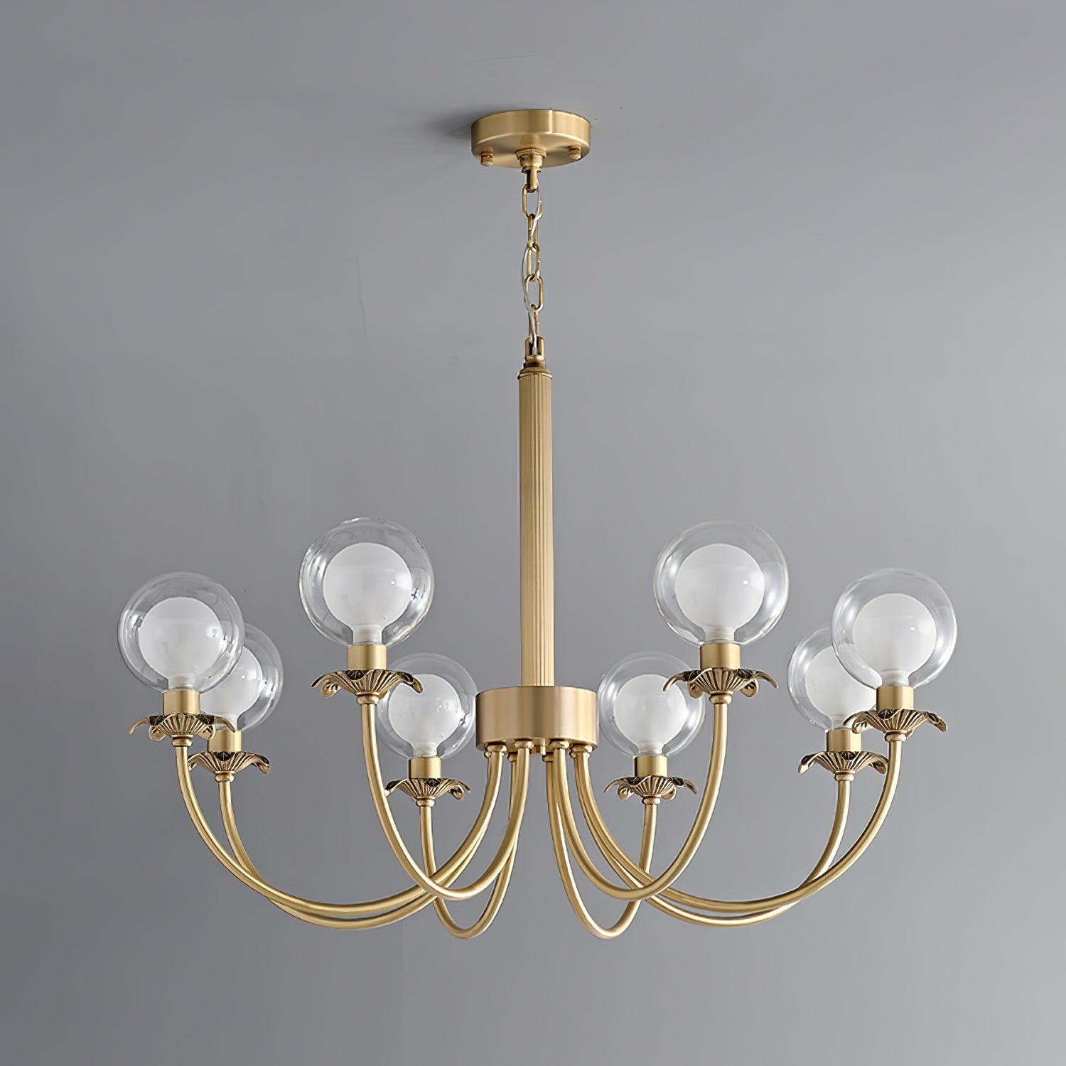 Crown Classic Glass Chandelier - Letslighting