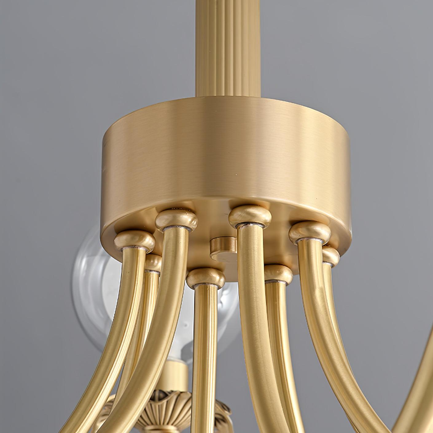 Crown Classic Glass Chandelier - Letslighting