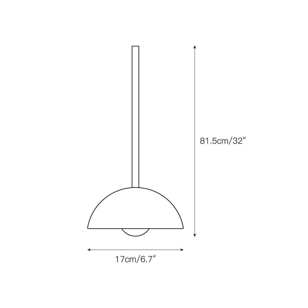 Aurelia Modern Minimalist Elegance Brass Glass Pendant Lamp - Letslighting