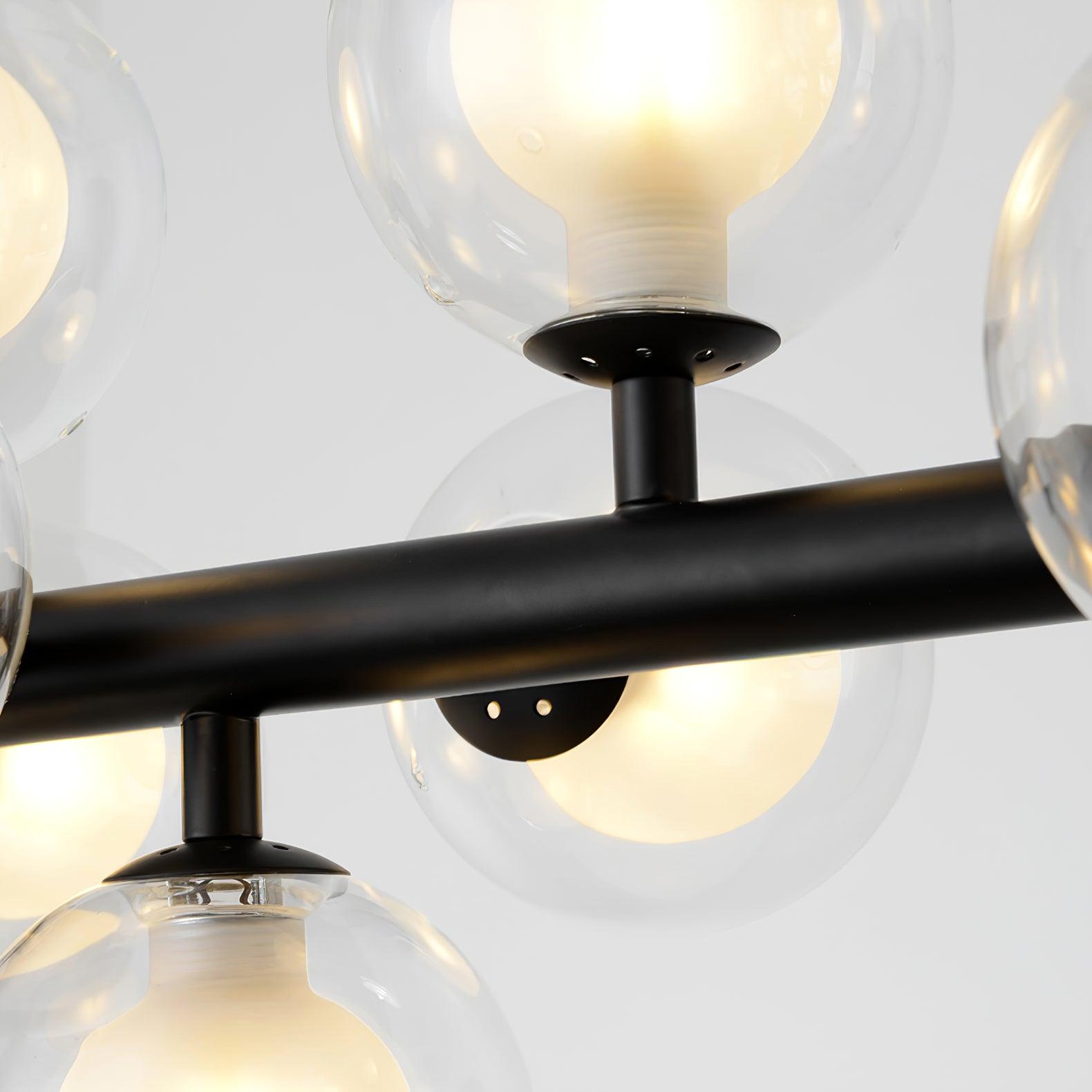Lustra Chandelier Glass and Minimalist - Letslighting