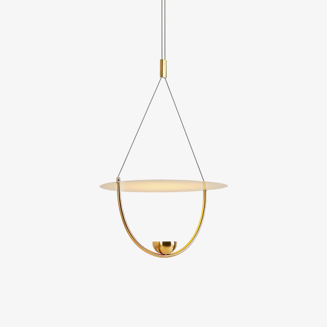 Vecaros Modern Minimalist Disc Pendant Lamp - Letslighting