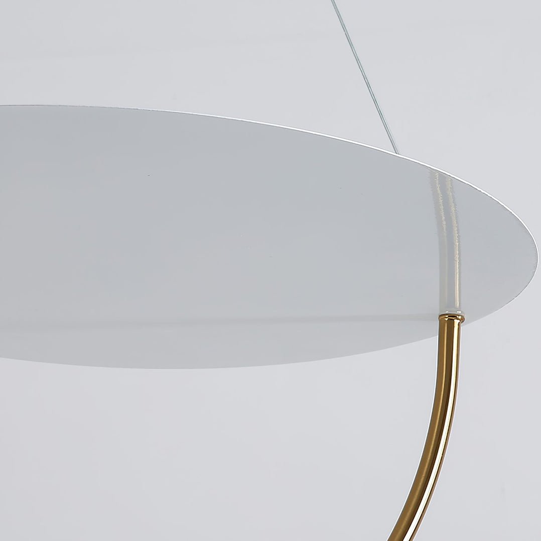 Vecaros Modern Minimalist Disc Pendant Lamp - Letslighting