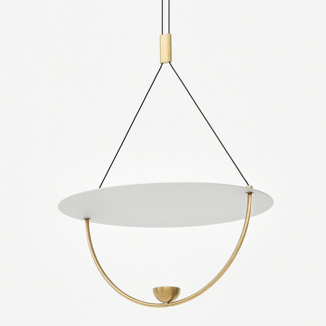 Vecaros Modern Minimalist Disc Pendant Lamp - Letslighting