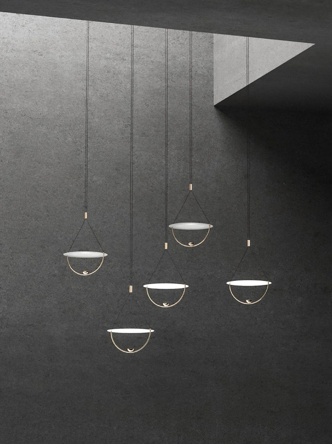 Vecaros Modern Minimalist Disc Pendant Lamp - Letslighting