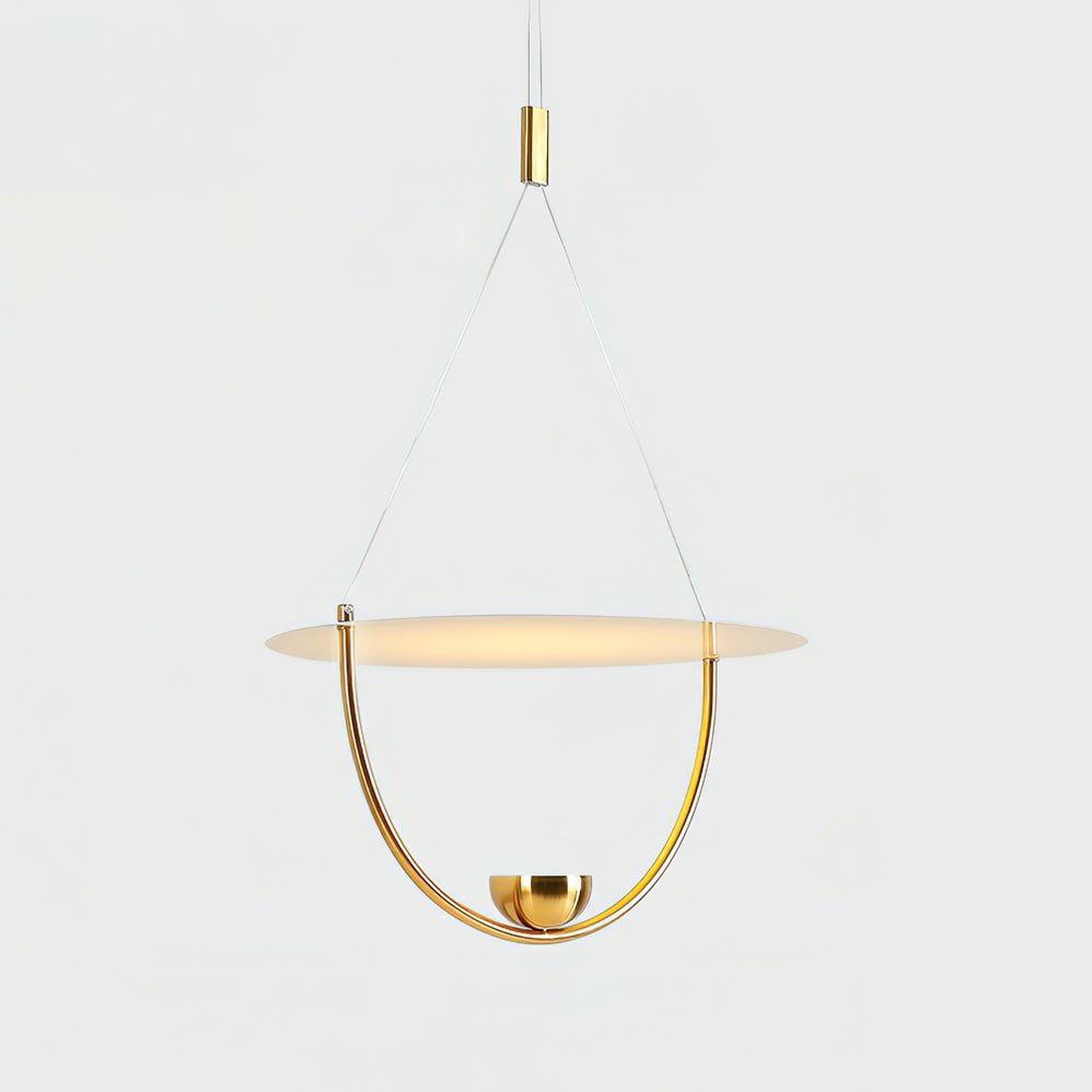 Vecaros Modern Minimalist Disc Pendant Lamp - Letslighting