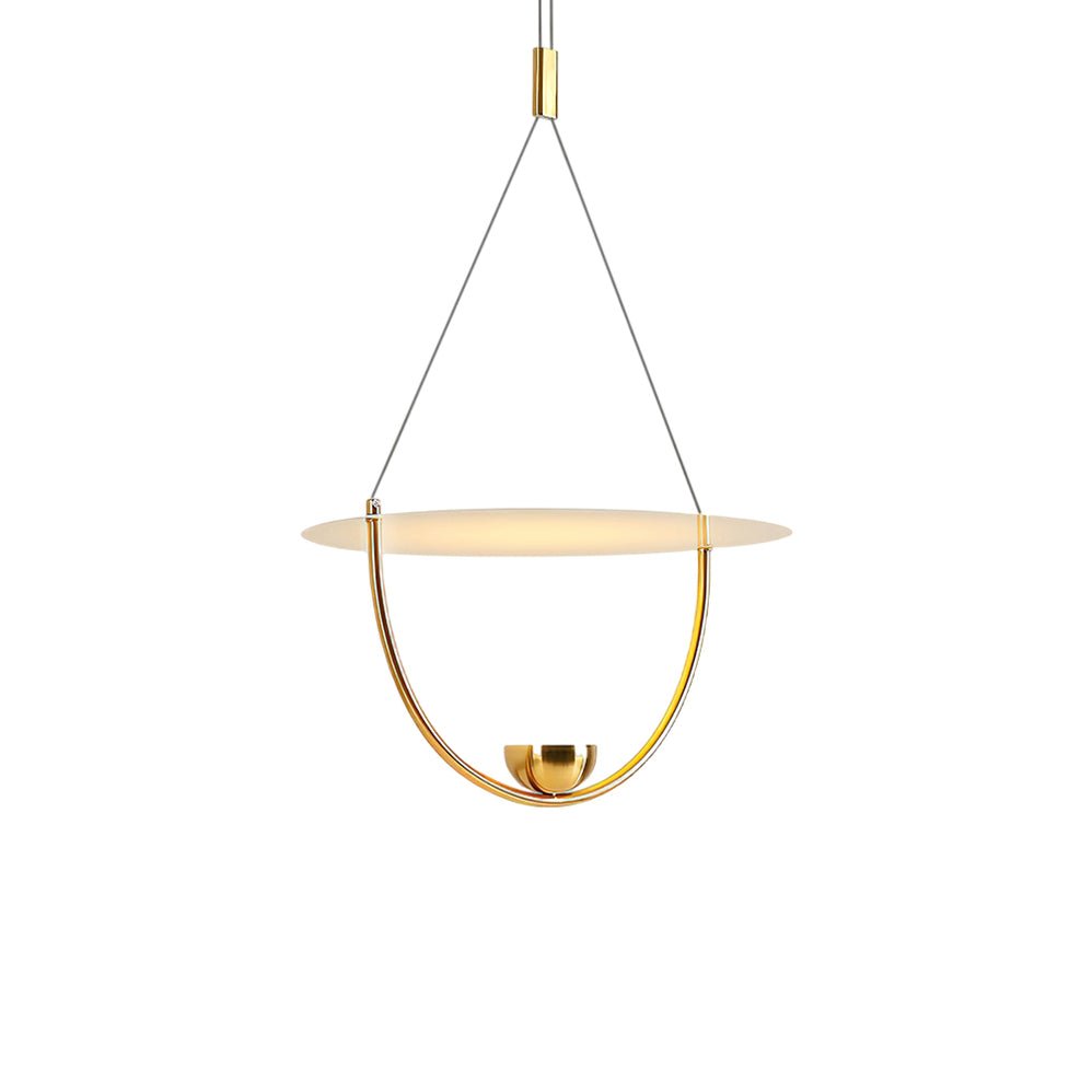 Vecaros Modern Minimalist Disc Pendant Lamp - Letslighting
