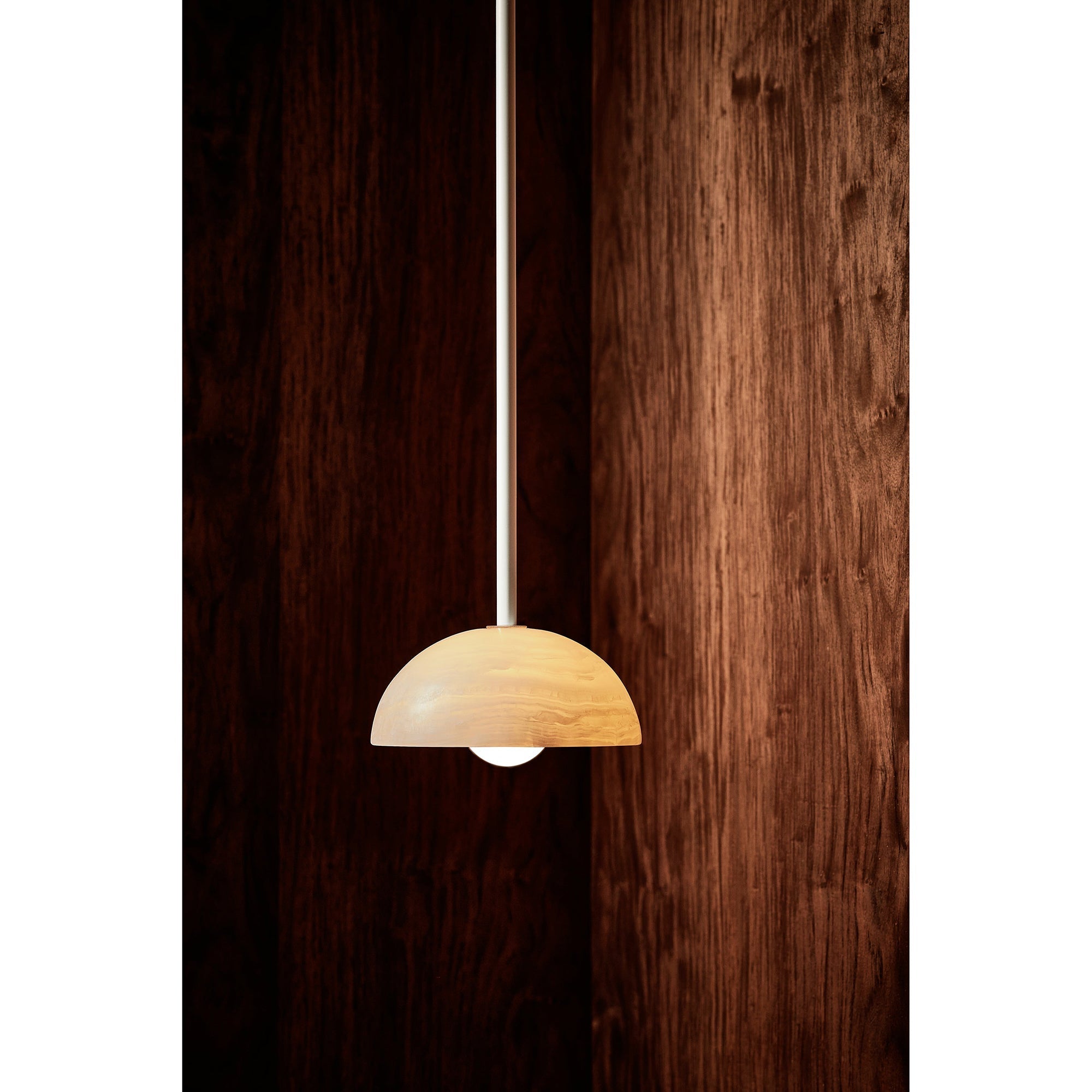 Aurelia Modern Minimalist Elegance Brass Glass Pendant Lamp - Letslighting