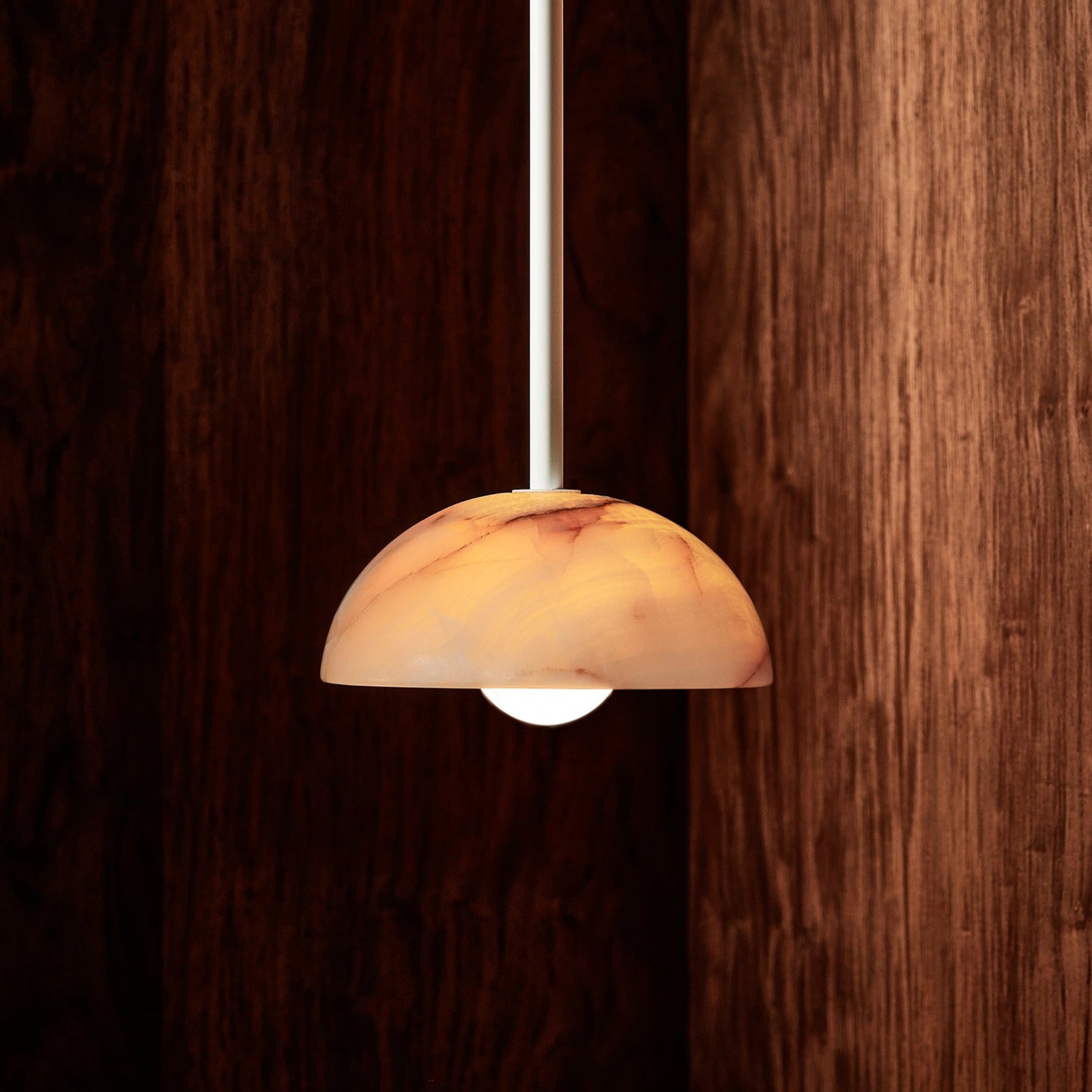 Aurelia Modern Minimalist Elegance Brass Glass Pendant Lamp - Letslighting