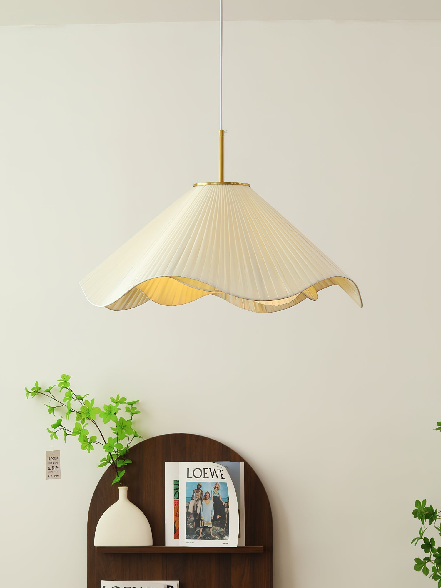 Drift Minimalist Fabric Pendant Light - Letslighting