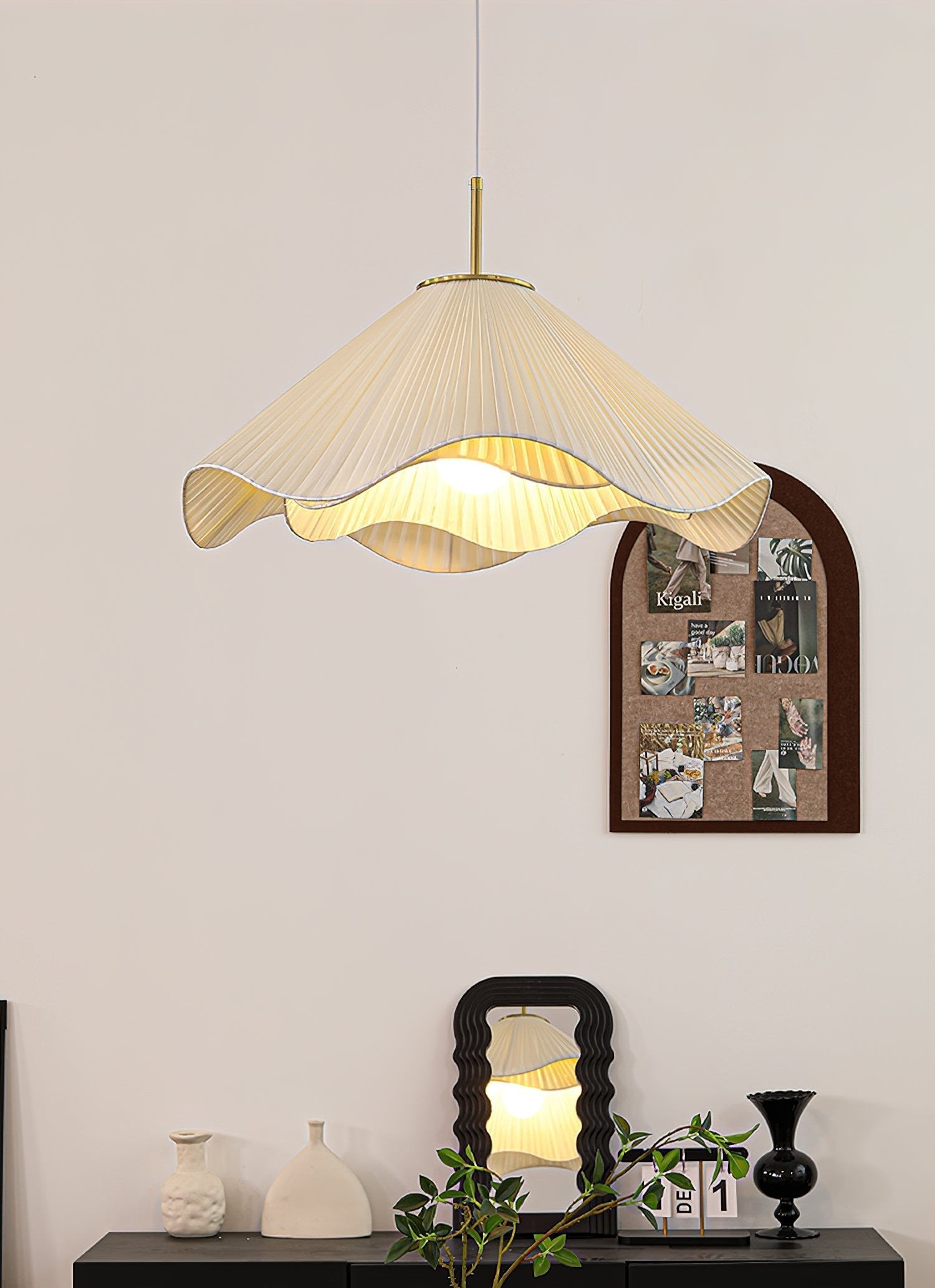 Drift Minimalist Fabric Pendant Light - Letslighting