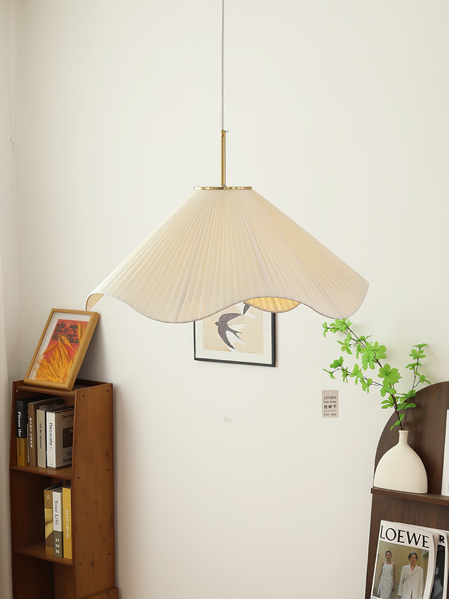Drift Minimalist Fabric Pendant Light - Letslighting