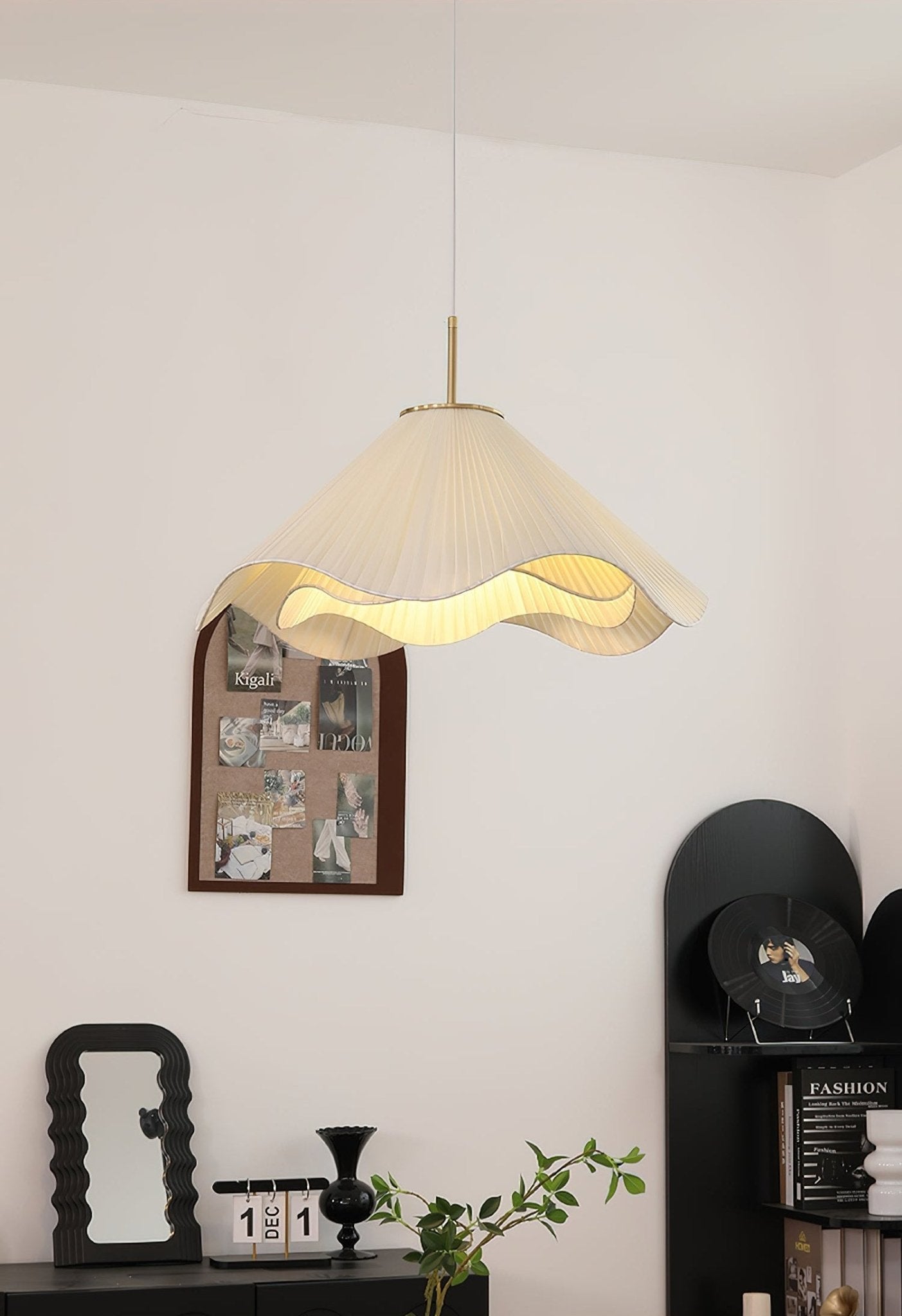 Drift Minimalist Fabric Pendant Light - Letslighting