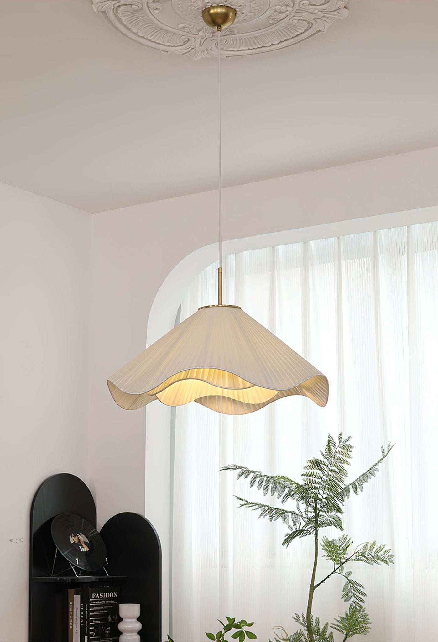 Drift Minimalist Fabric Pendant Light - Letslighting