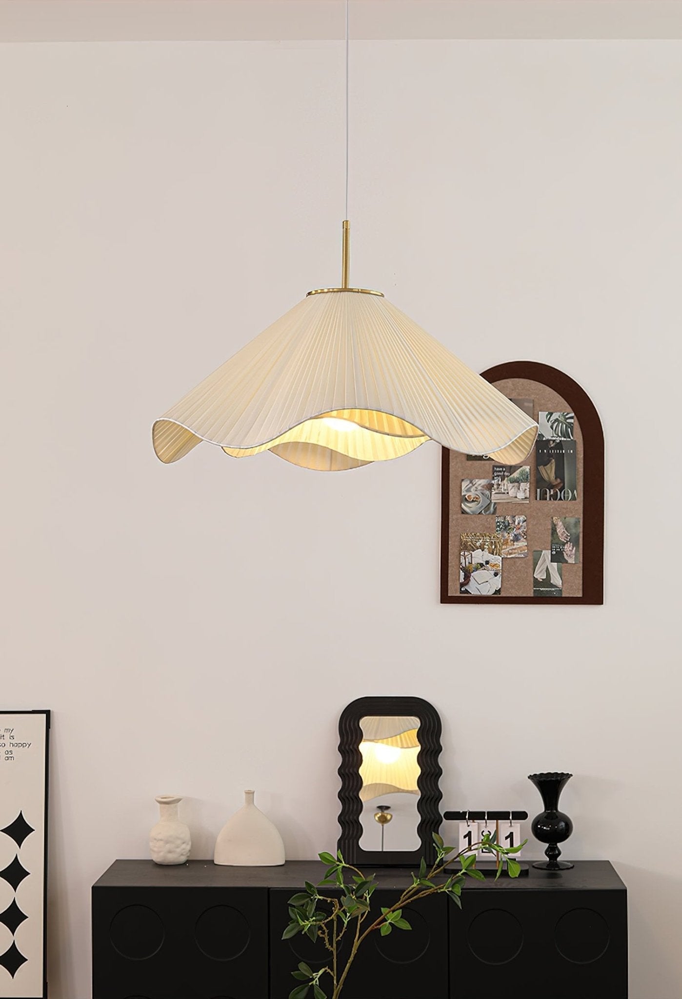 Drift Minimalist Fabric Pendant Light - Letslighting