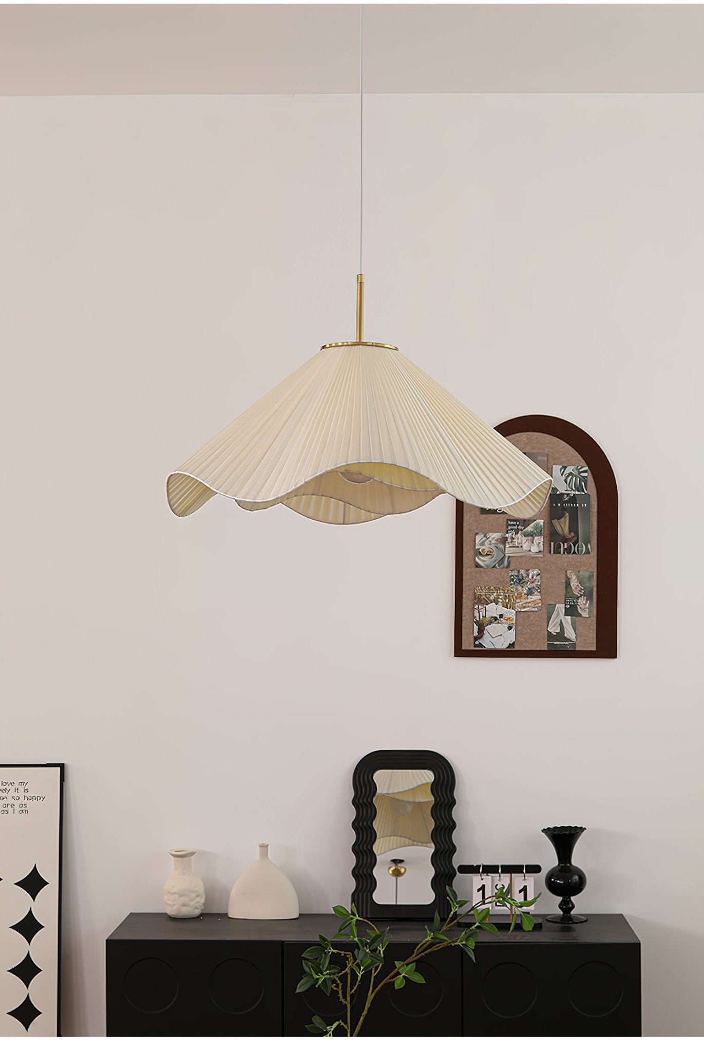 Drift Minimalist Fabric Pendant Light - Letslighting