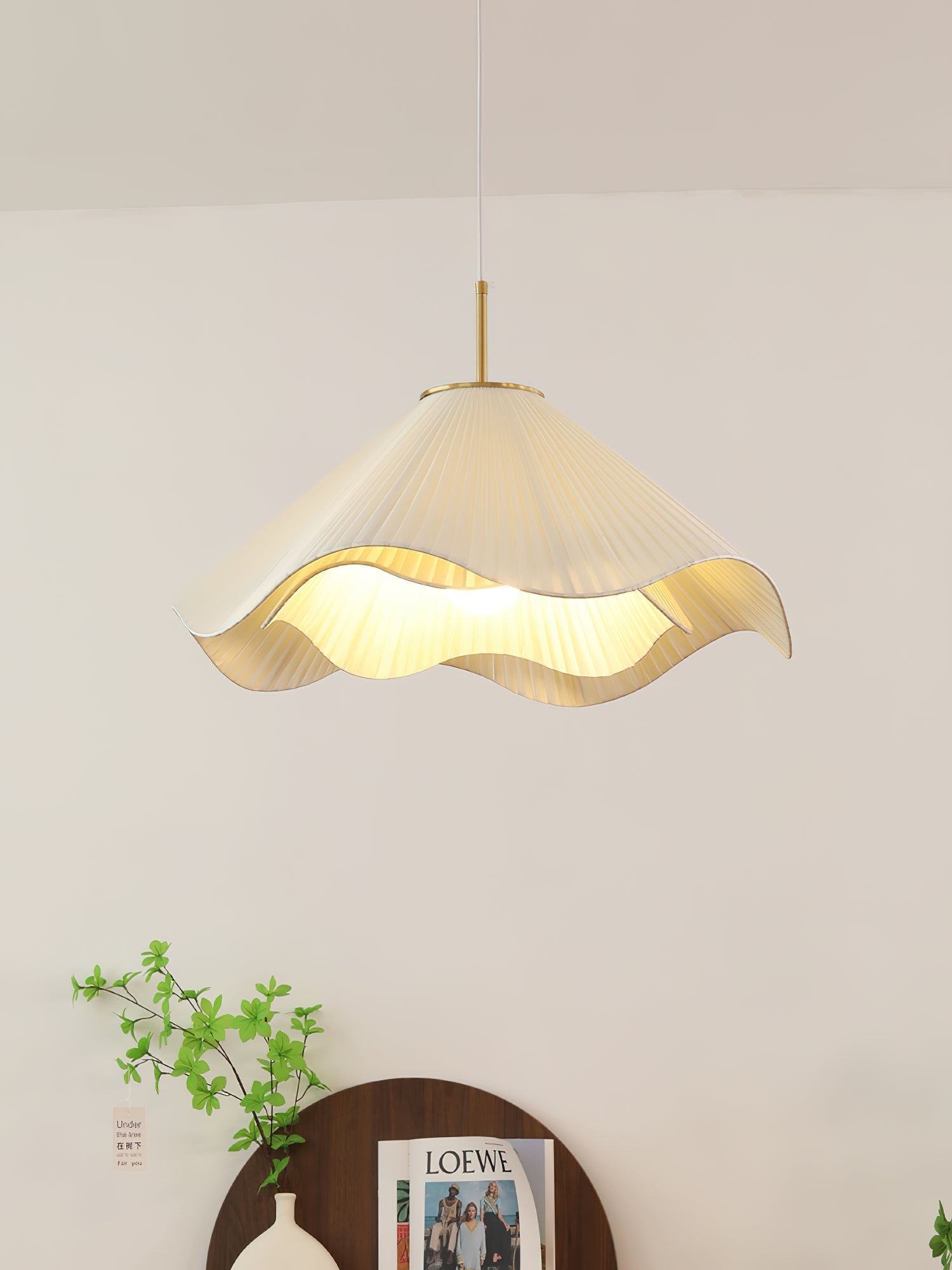 Drift Minimalist Fabric Pendant Light - Letslighting