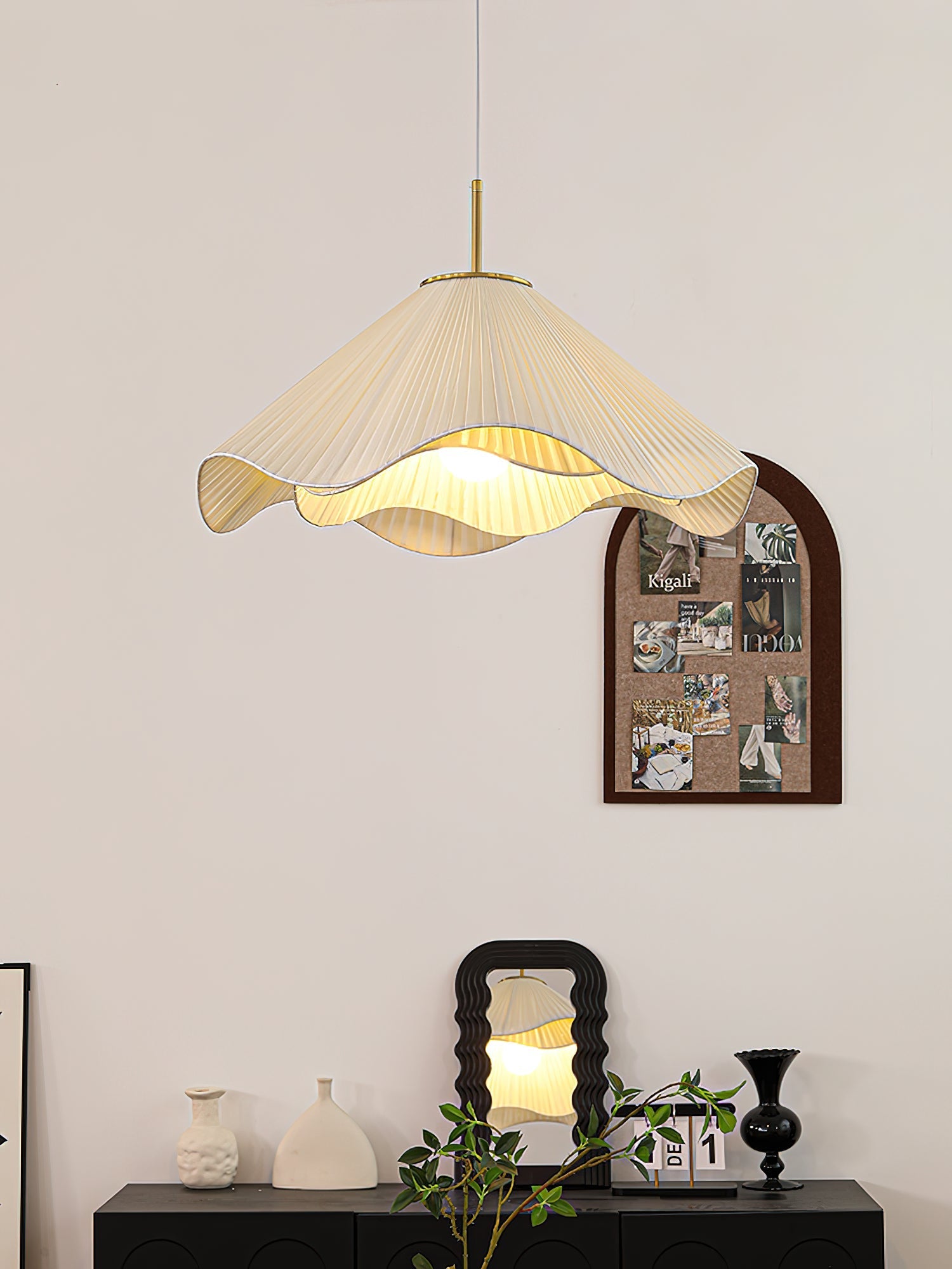 Drift Minimalist Fabric Pendant Light - Letslighting